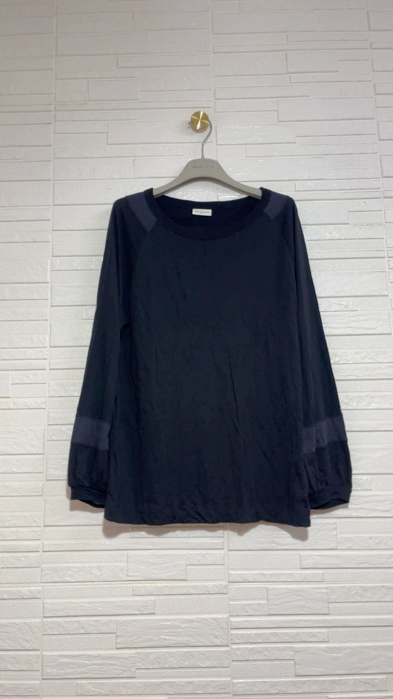 Dries Van Noten New Dries Van Noten Women's Long Sleeve Top Size US M / EU 48-50 / 2 - 1 Thumbnail
