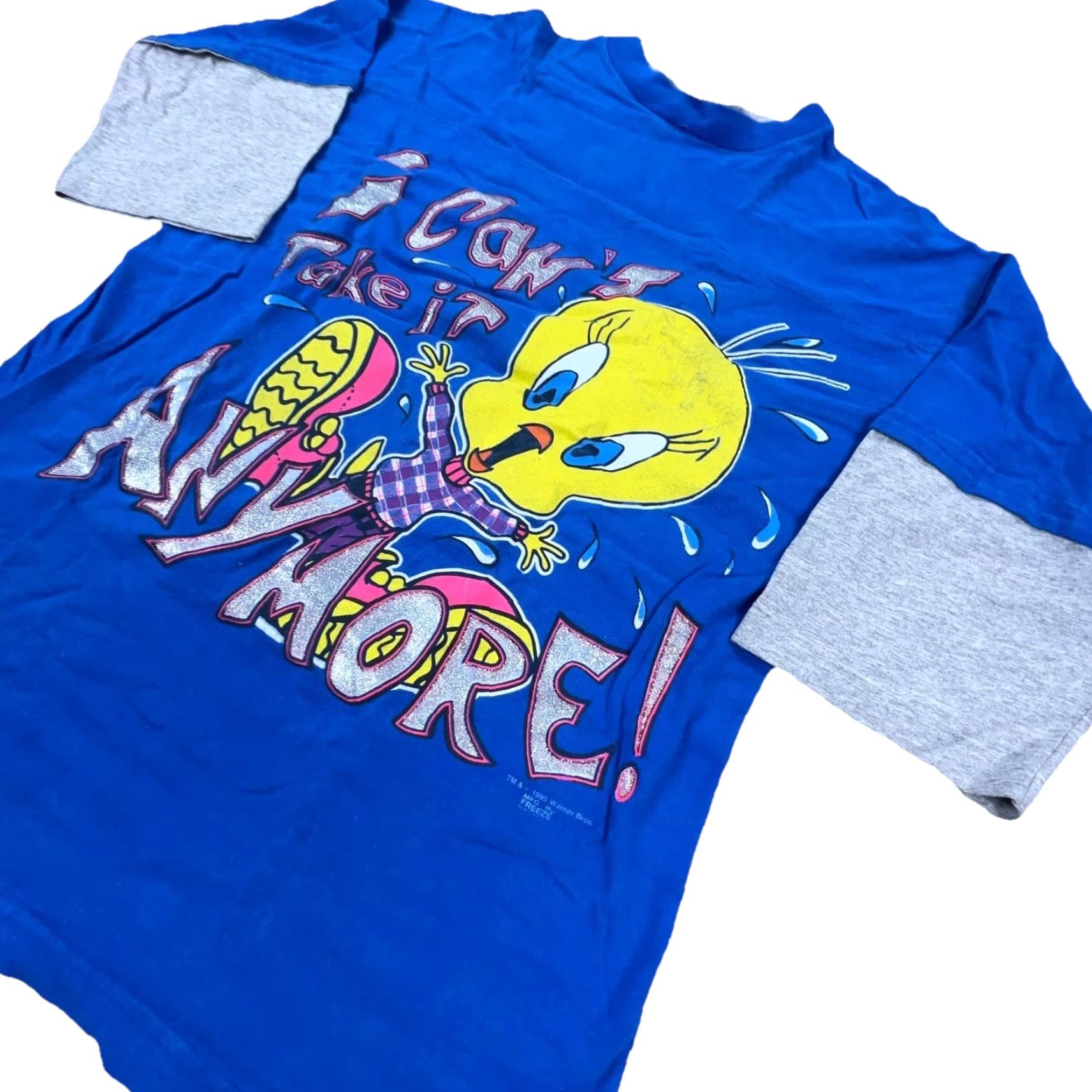 Vintage VINTAGE Freeze Looney Tunes Shirt Men XL Blue Tweety Bird Tee 90s Toons Hip Hop Shirt Men XL Blue Tweety Bird Tee 90s Toons Hip Hop Size US XL / EU 56 / 4 - 2 Thumbnail