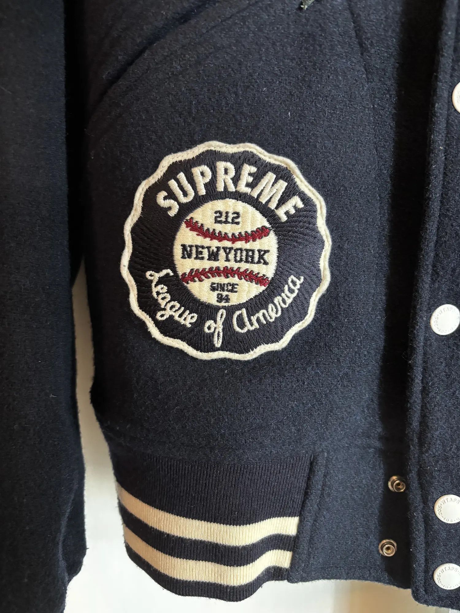 Supreme WTaps 2009 Award Jacket Size M Size US M / EU 48-50 / 2 - 11 Thumbnail