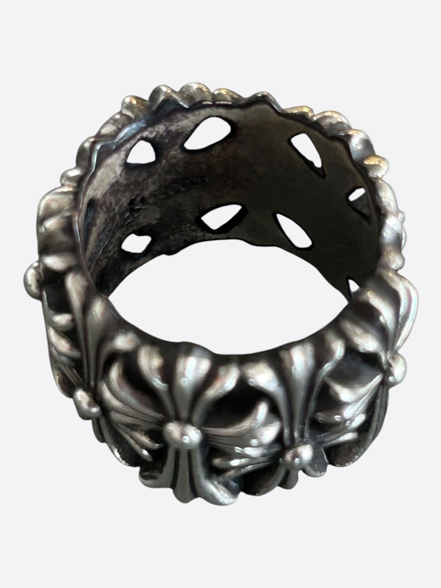 Chrome Hearts Chrome Hearts Silver Cemetery Ring Size ONE SIZE - 7 Thumbnail