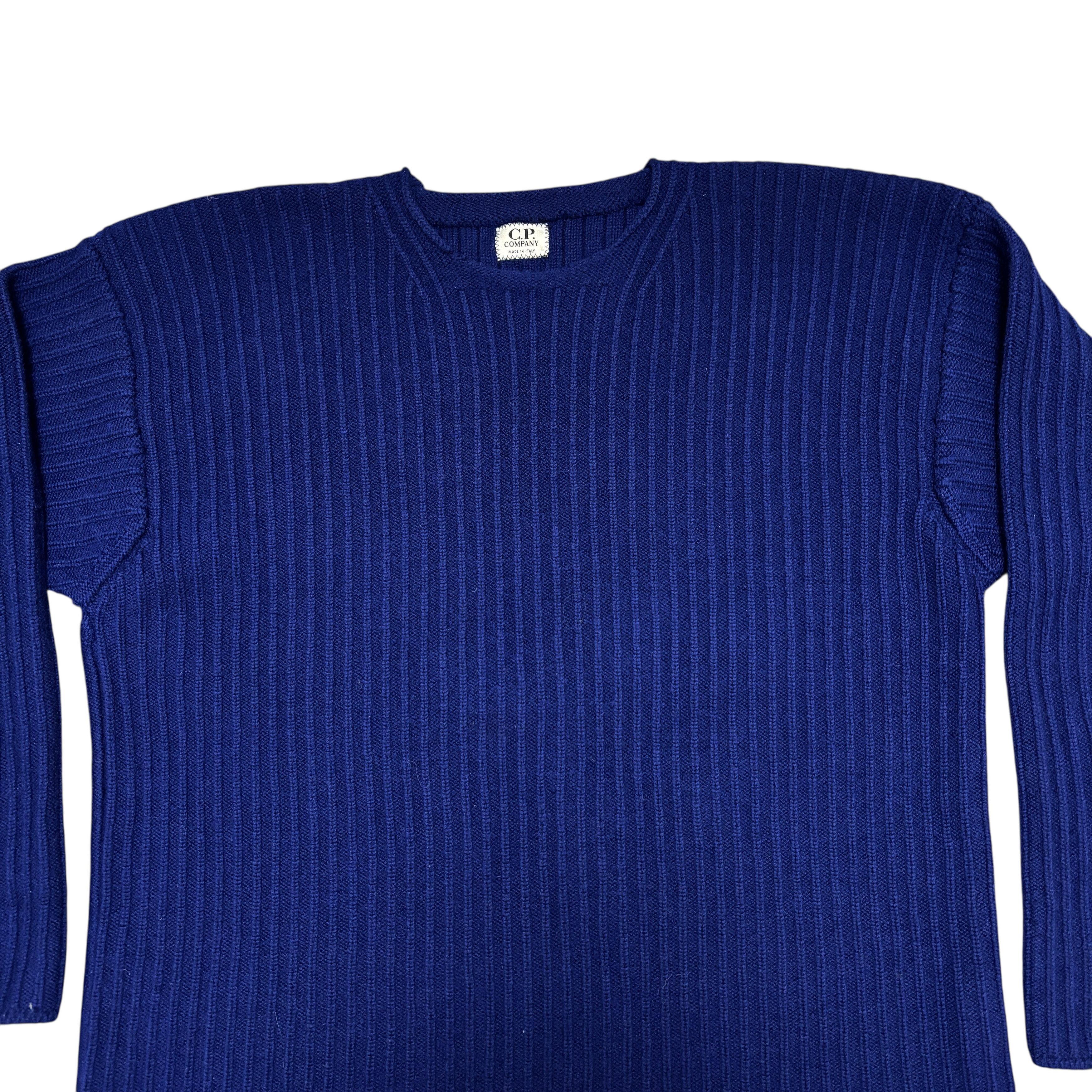 C.P. Company Vintage 90s CP Company Sweater Knit Jumper Made In Italy Size US L / EU 52-54 / 3 - 2 Thumbnail