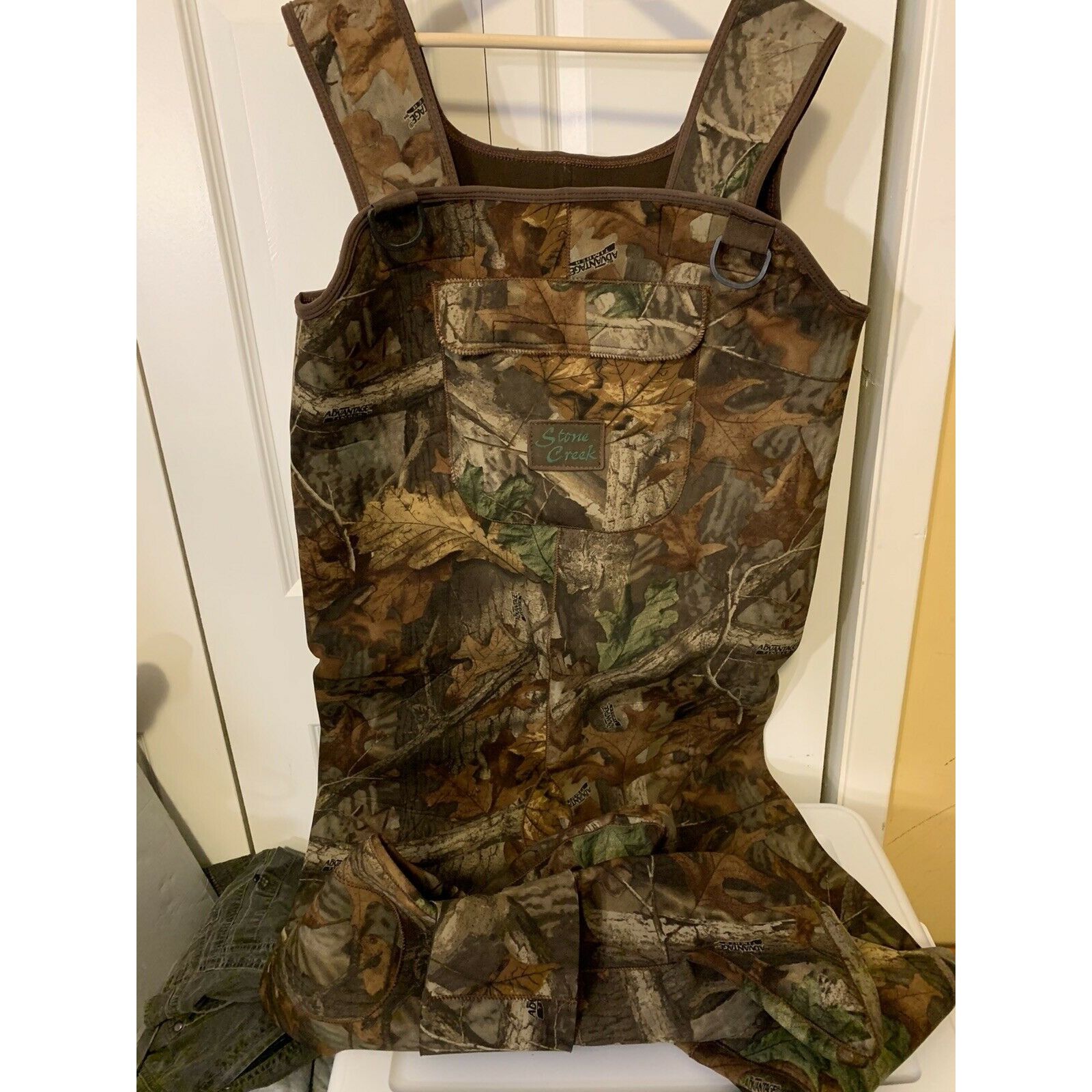 Other Neoprene Green Stone Creek Suspender Waders Stockingfoot Si Size US 36 / EU 52 - 3 Thumbnail