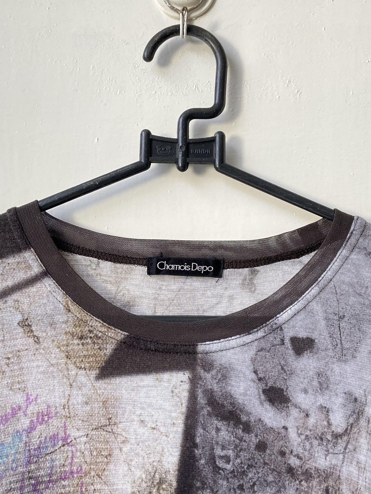 Designer × Japanese Brand CHAMOIS DEPO Motive T-shirt Size US XXS / EU 40 - 14 Thumbnail