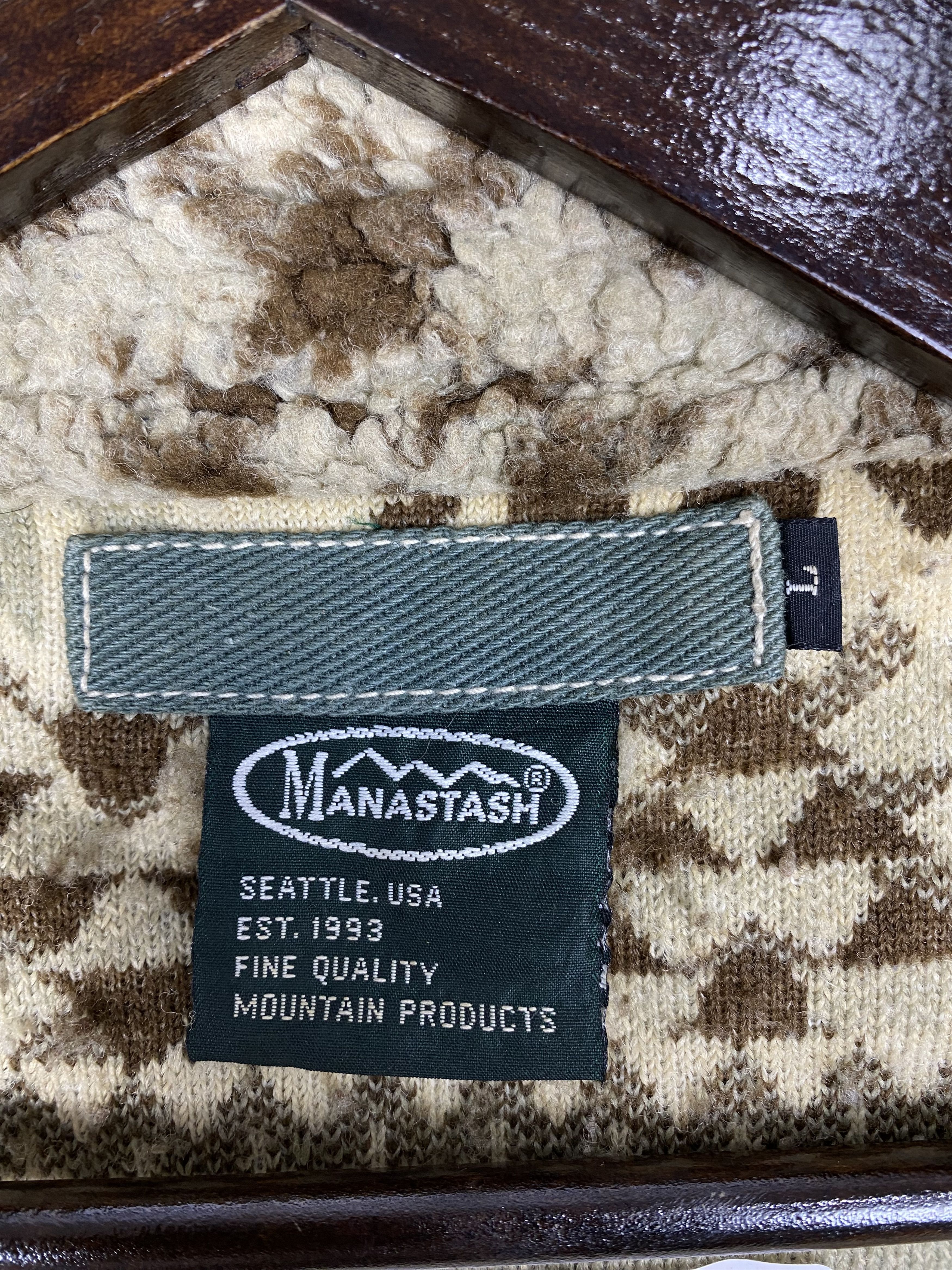 Manastash Vintage Manastash Fleece Jacket DJ0848 Size US L / EU 52-54 / 3 - 9 Thumbnail