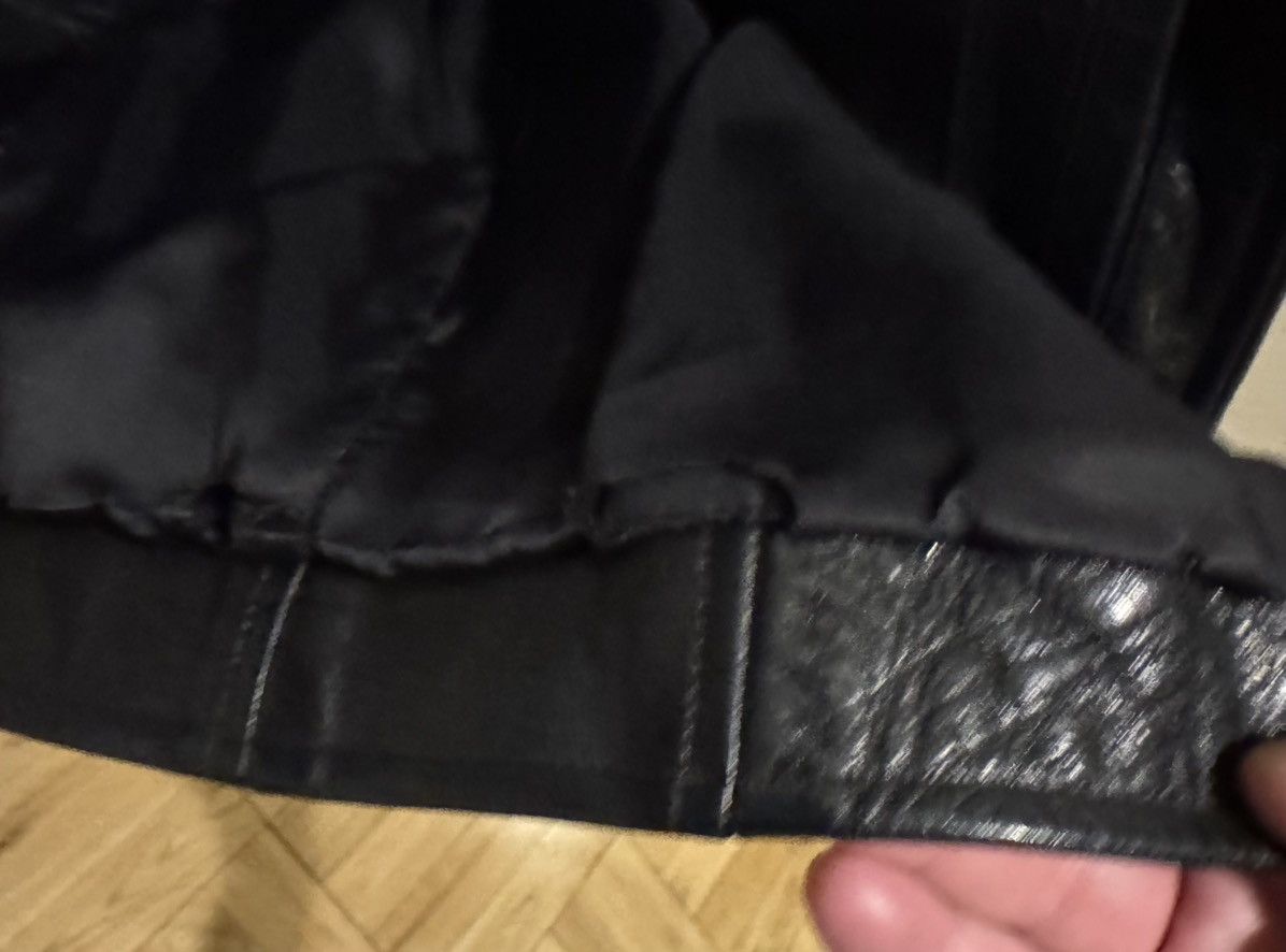 Michael Kors MICHAEL KORS MEN’S BLACK LEATHER MC JACKET - SIZE M Size US M / EU 48-50 / 2 - 7 Thumbnail