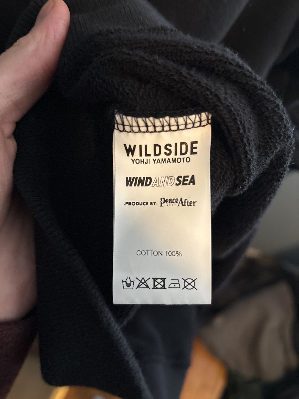 Yohji Yamamoto Yohji Yamamoto WINDANDSEA WILDSIDE Hoodie Size US L / EU 52-54 / 3 - 4 Thumbnail