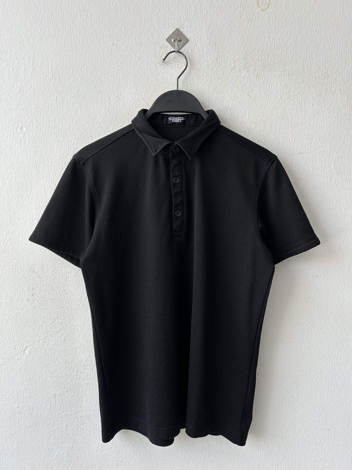 Tornado Mart Polo Tornado Mart Plain Collar Size US XS / EU 42 / 0 - 2 Thumbnail