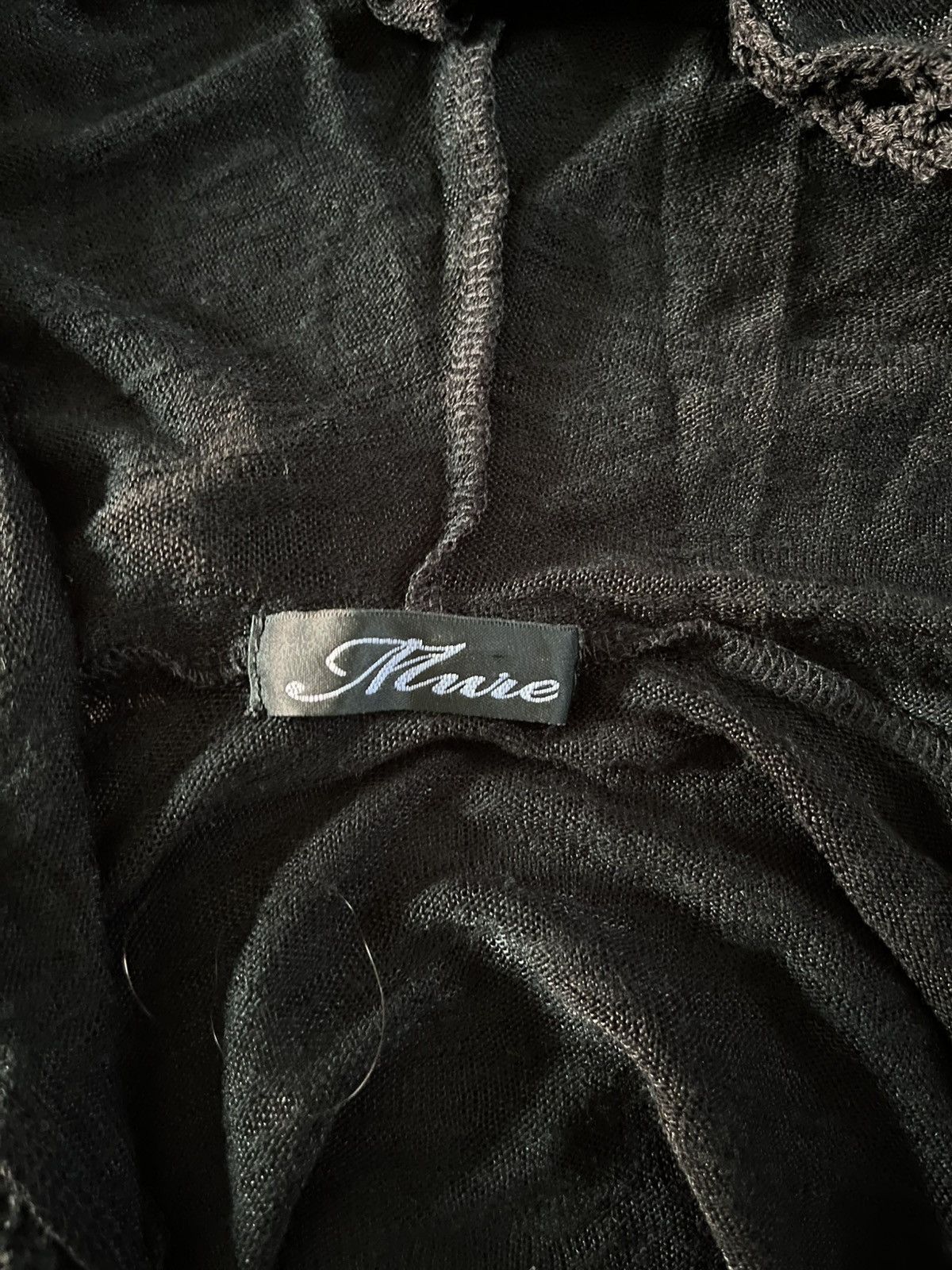 Tornado Mart 2000s mure black vkei knit Size US M / EU 48-50 / 2 - 5 Thumbnail