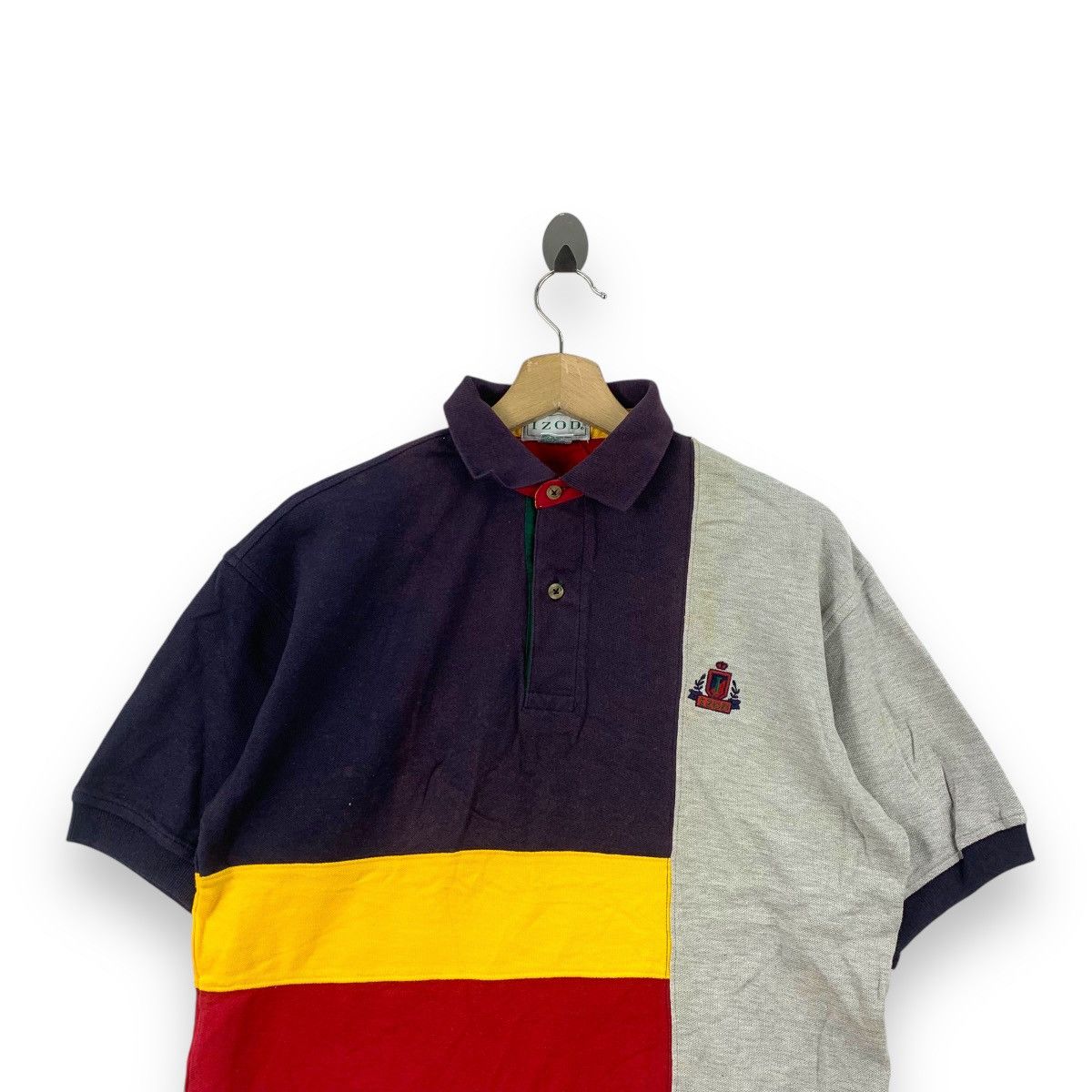 Vintage Vintage IZOD LACOSTE FRANCE Sport Collection Polo Tee Shirt Size US M / EU 48-50 / 2 - 2 Thumbnail