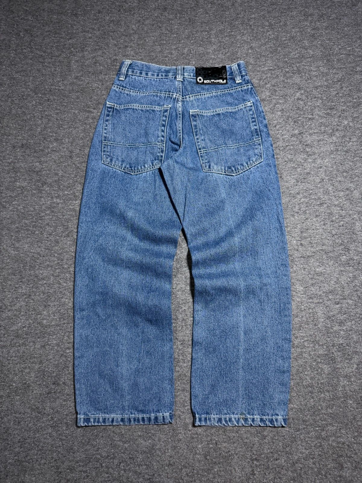 Southpole SouthPole Y2K Grunge Baggy Blue Jeans Vintage 2000s size 29 Size US 29 - 6 Thumbnail