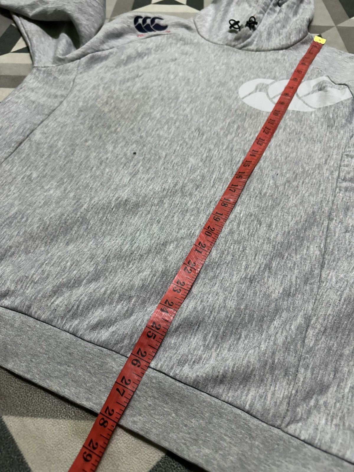 Canterbury of New Zealand Canterbury Club Hoody in grey marl with the CCC logo Size US XL / EU 56 / 4 - 8 Thumbnail