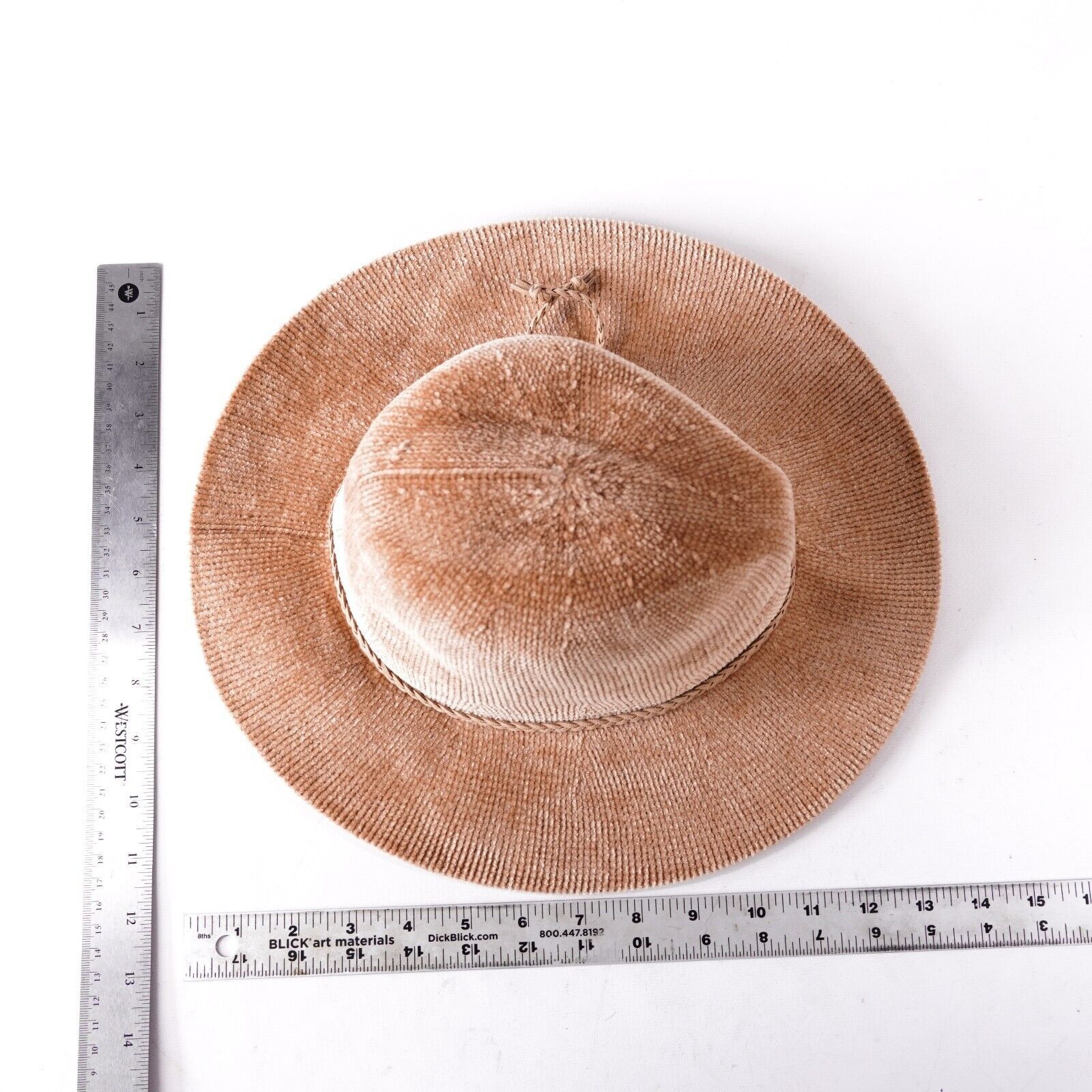 Other Velvety Floppy Soft Knitted Sun Hat Bucket Cap Sunhat Size ONE SIZE - 8 Thumbnail