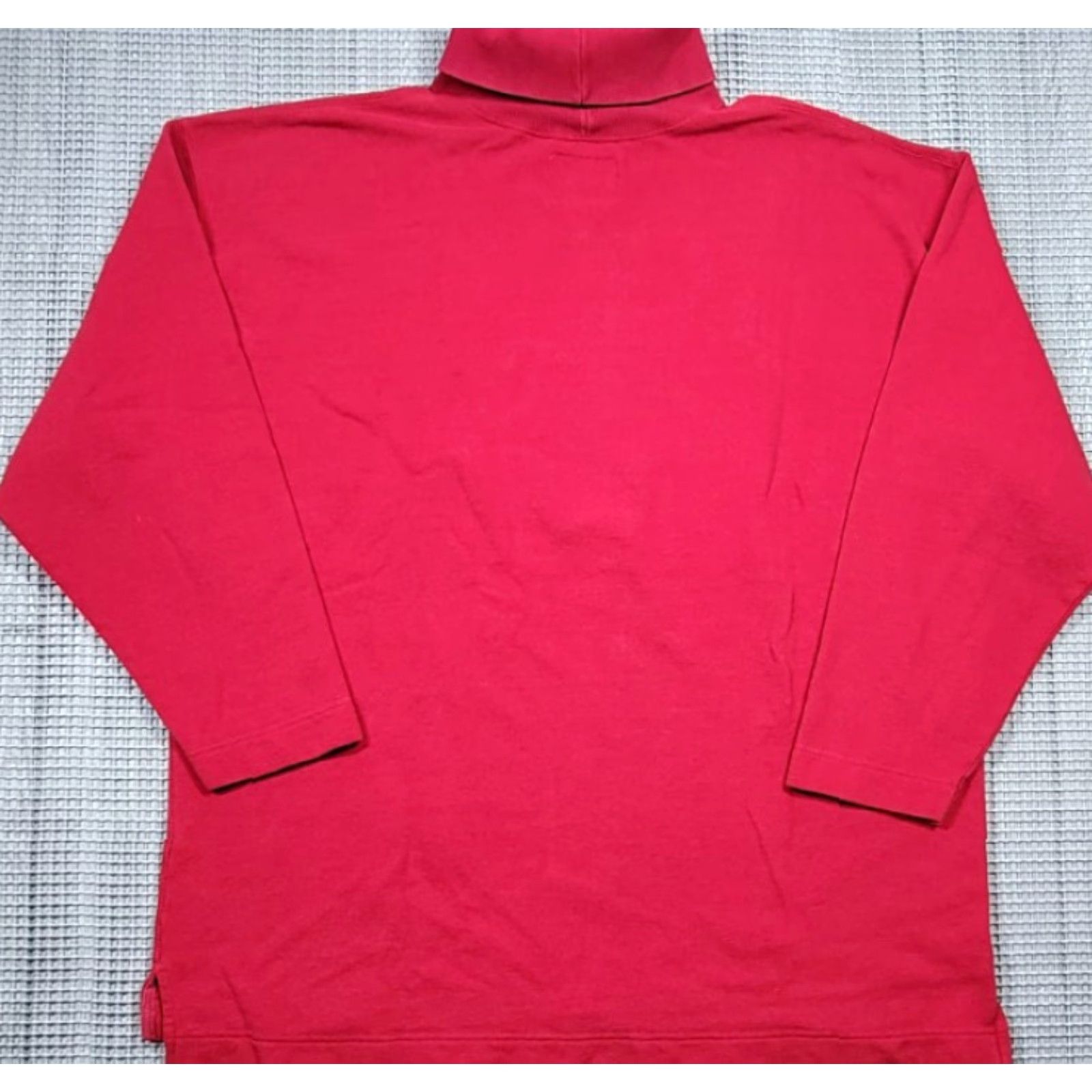 Abercrombie & Fitch VINTAGE Abercrombie & Fitch Shirt 90s Big Red Long Sleeve Turtleneck Pullover Mens L Hoodie? Size US L / EU 52-54 / 3 - 7 Thumbnail