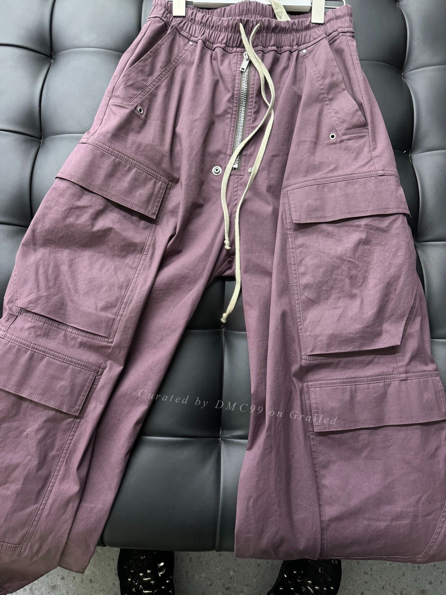 Rick Owens Rick Owens Bela Purple Size US 30 / EU 46 - 1 Thumbnail