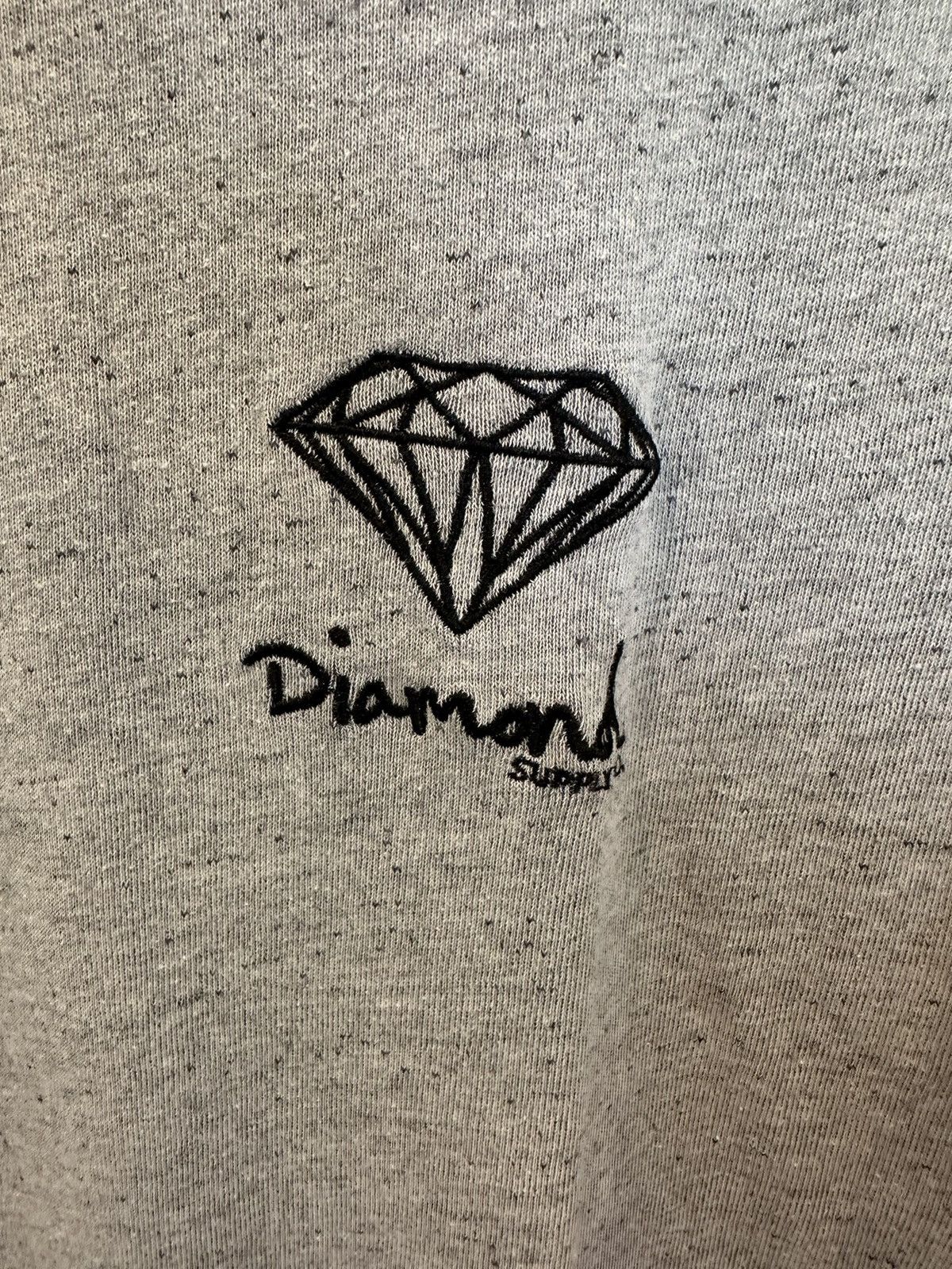 Diamond Supply Co. Diamond Supply Co Premium Gray Speckle T Shirt Size US L / EU 52-54 / 3 - 2 Thumbnail