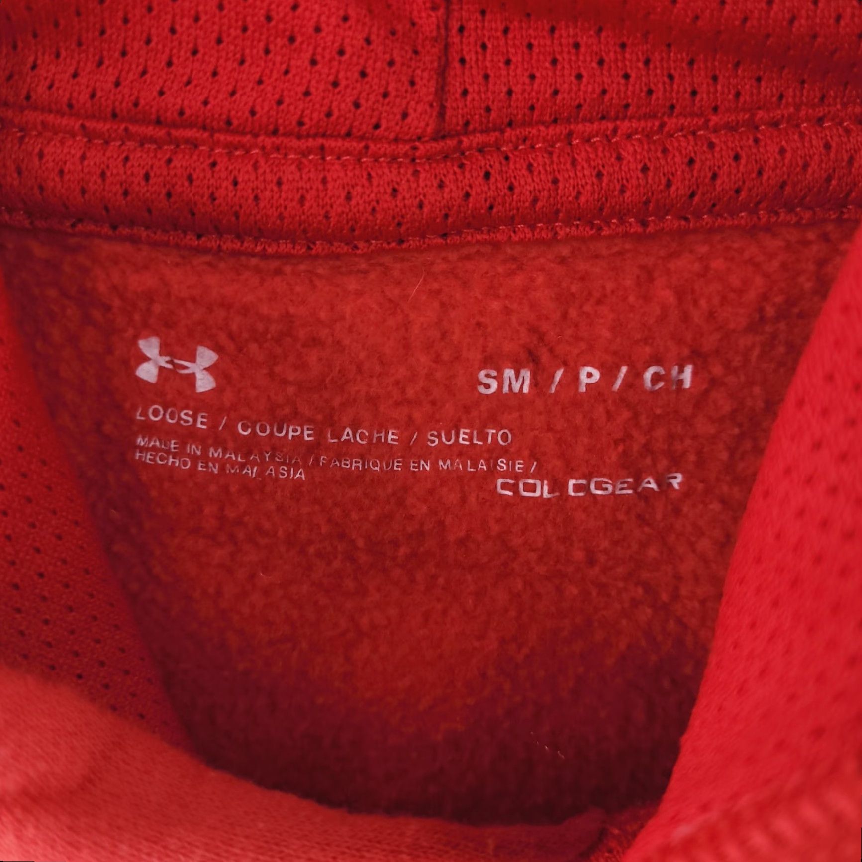 Under Armour Under Armour Hoodie Mens S Red Sweatshirt WAR Arrowhead Coldgear Pullover Boys? Size US S / EU 44-46 / 1 - 4 Thumbnail