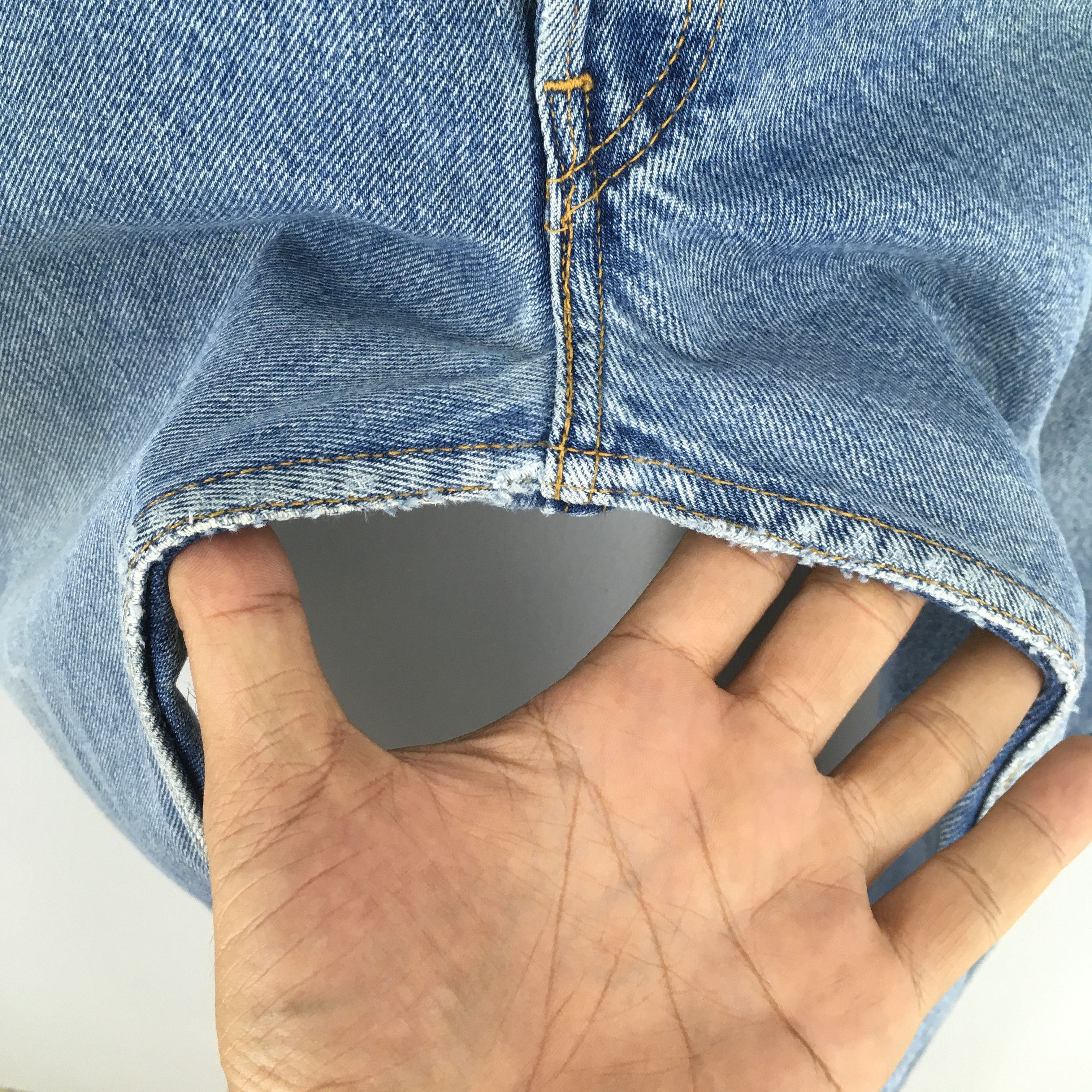 Levi's Size 32x29 Vintage 90s Levi's 501 Light Washed Jeans S969 Size US 32 / EU 48 - 7 Thumbnail
