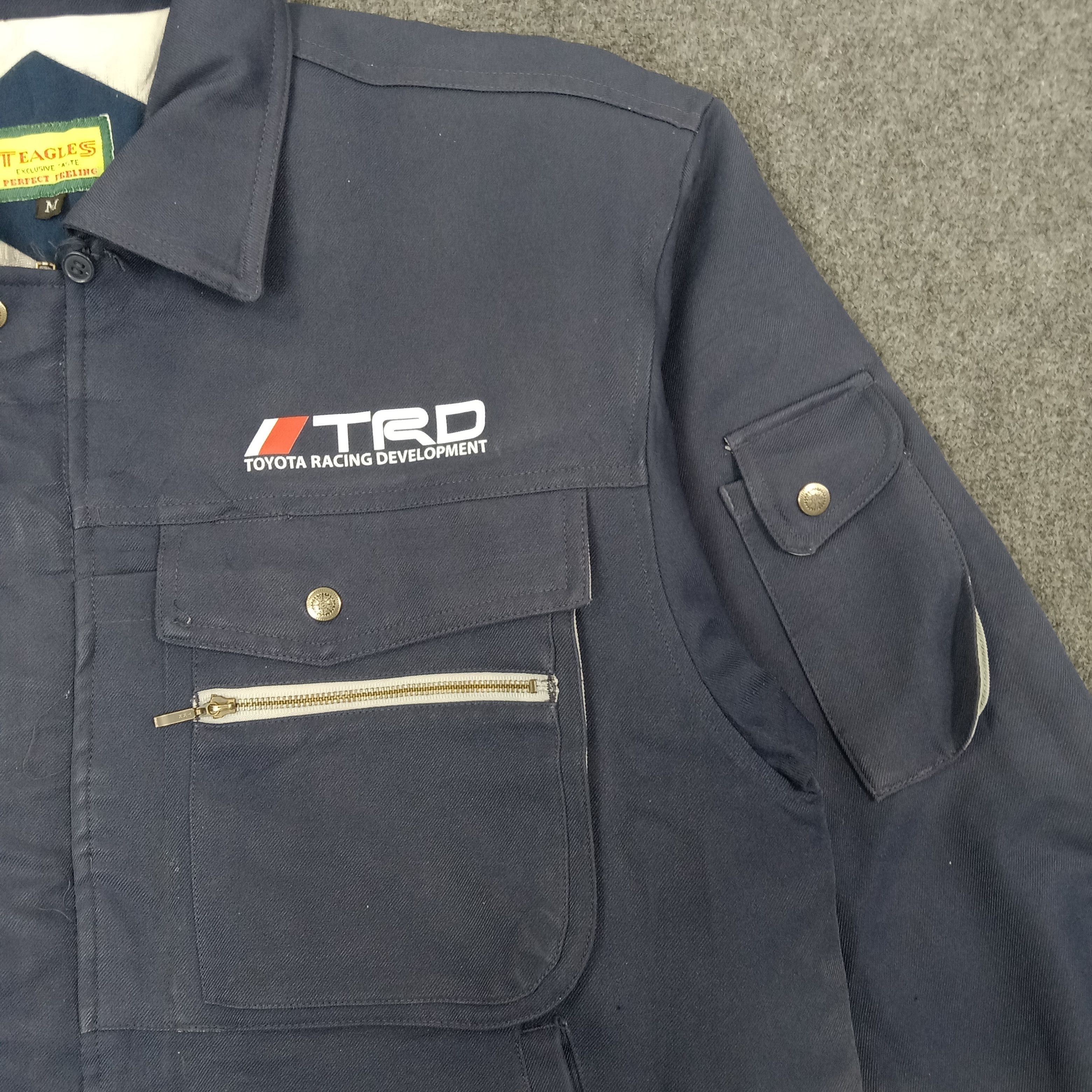 Japanese Brand TRD Toyota Racing Worker Custom Art Winter Jacket C238N19 Size US L / EU 52-54 / 3 - 4 Thumbnail