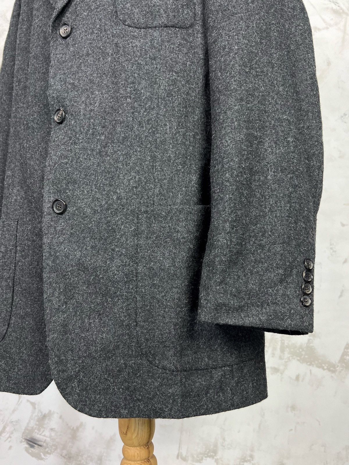 Hugo Boss Vintage Hugo Boss Blazer Alpaca Wool Jacket Size XL - XXL Size 46L - 5 Thumbnail