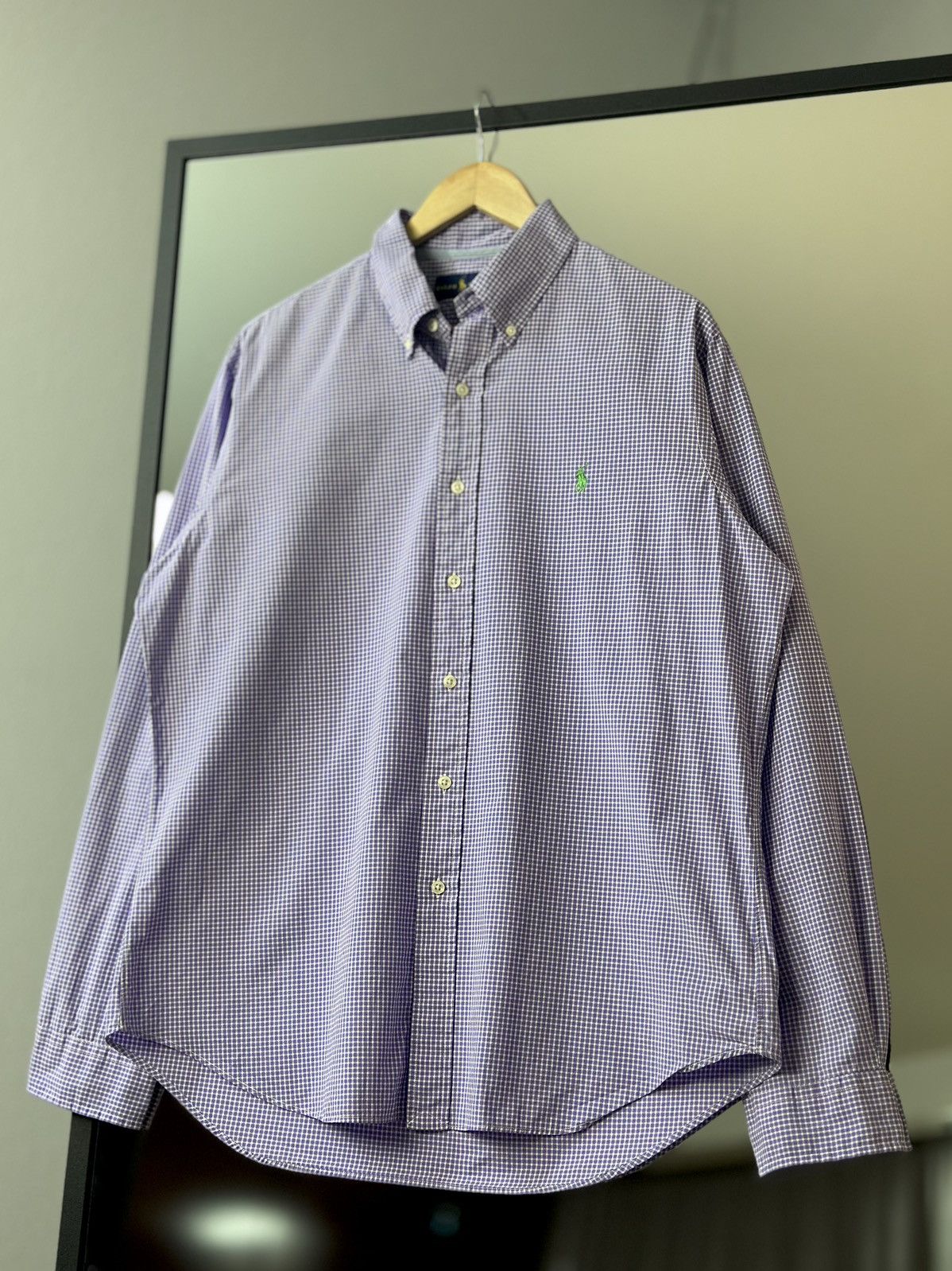 Polo Ralph Lauren Shirt Purple Label Polo Ralph Lauren Distressed Double RRL Size US L / EU 52-54 / 3 - 5 Thumbnail