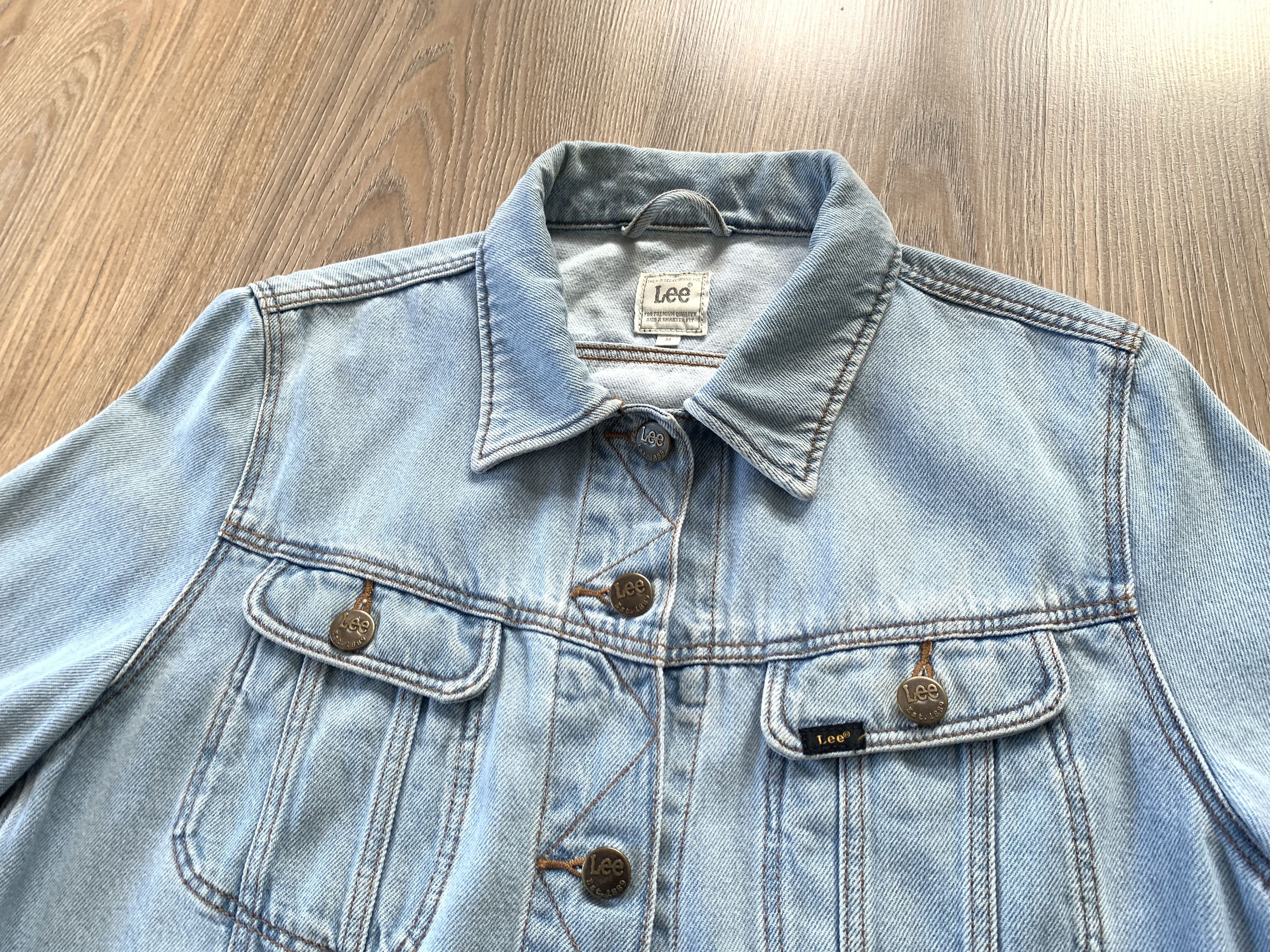 Lee Lee Rider Light Blue Denim Jacket Size US M / EU 48-50 / 2 - 4 Thumbnail