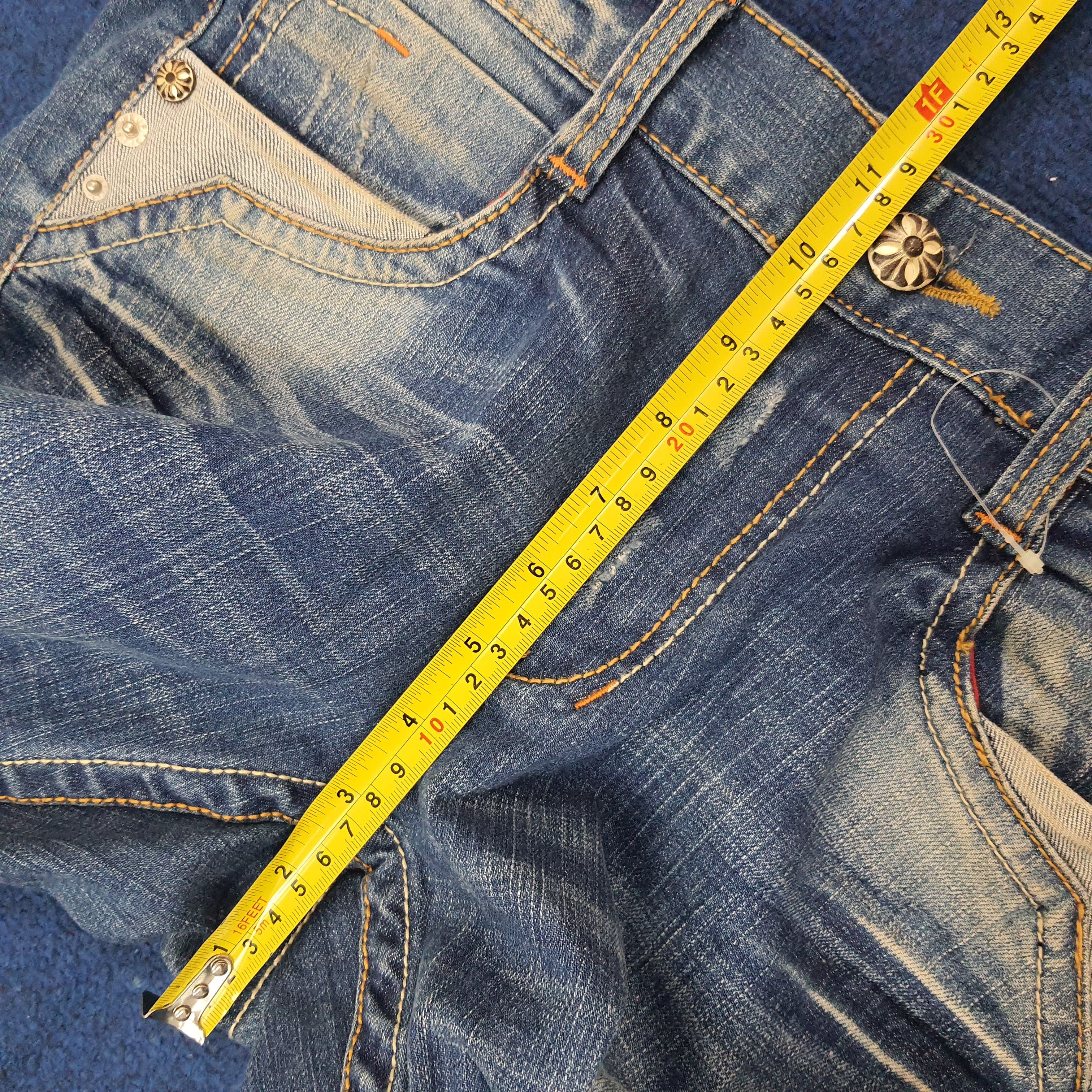 Japanese Brand Vintage Red Pepper Japan Denim Y2K Aesthetic C258N8 Size US 32 / EU 48 - 15 Thumbnail