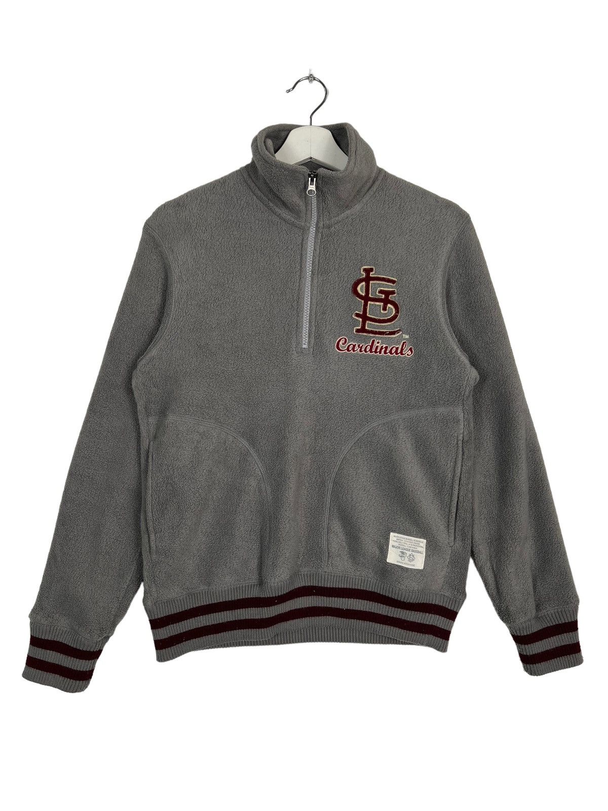 MLB × Vintage 🔥 VINTAGE ST LOUIS CARDINALS ANORAK FLEECE Size US S / EU 44-46 / 1 - 1 Thumbnail