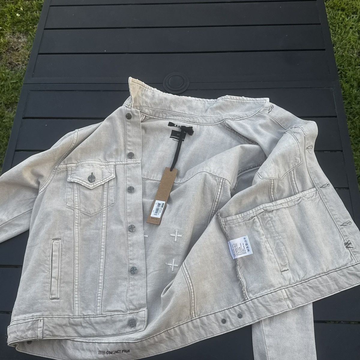 Ksubi Ksubi Oh G High Lovers Antike Jacket Size US S / EU 44-46 / 1 - 1 Thumbnail