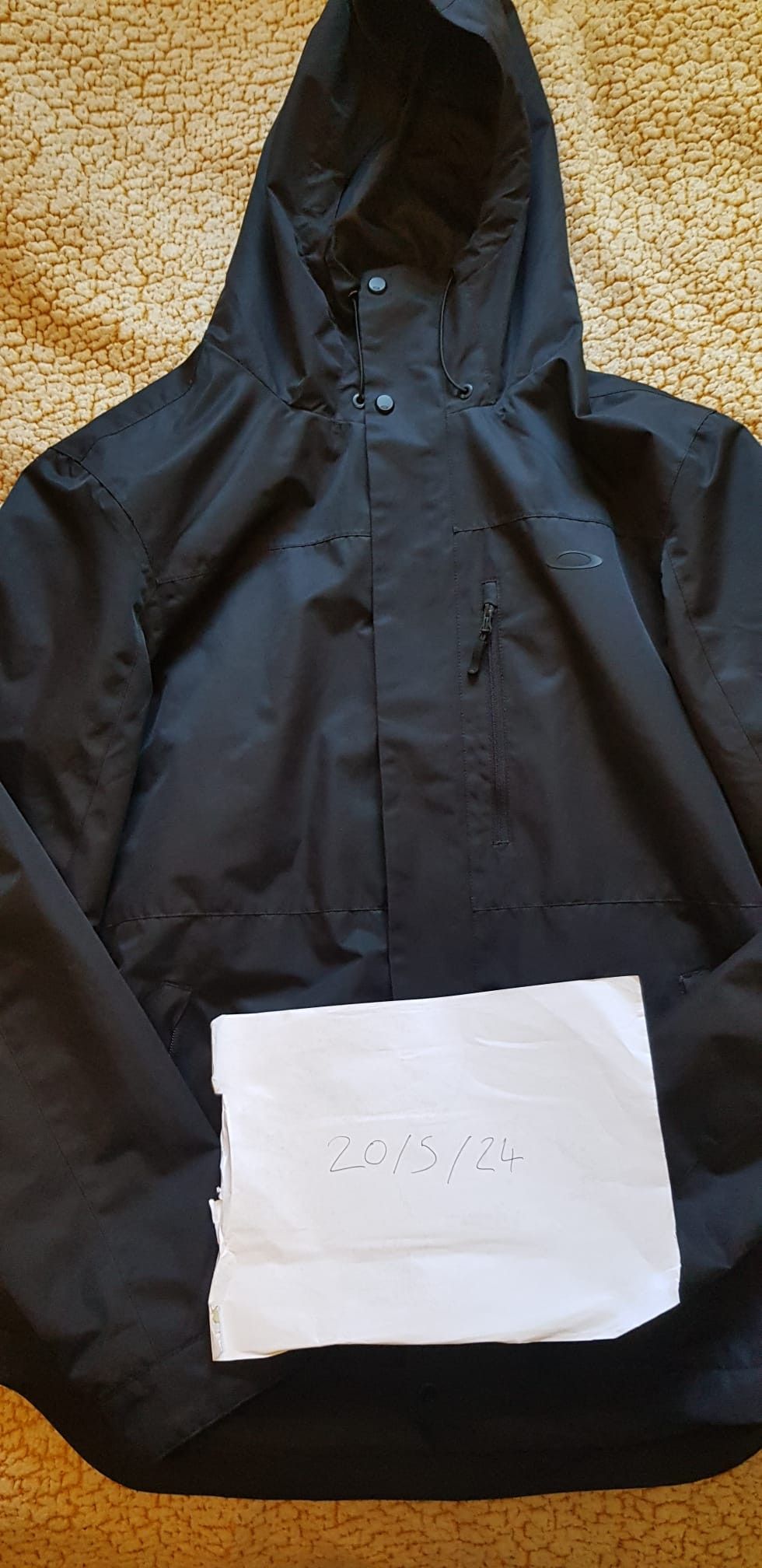 Image of Oakley Performance Waterproof Jacket in Black, Men's (Size XL)