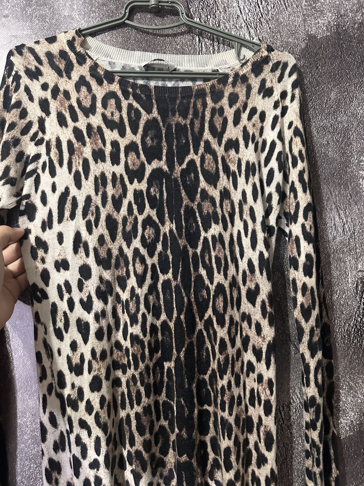 Moschino × Vintage Moschino cheap and chic leopard dress Size L / US 10 / IT 46 - 2 Thumbnail