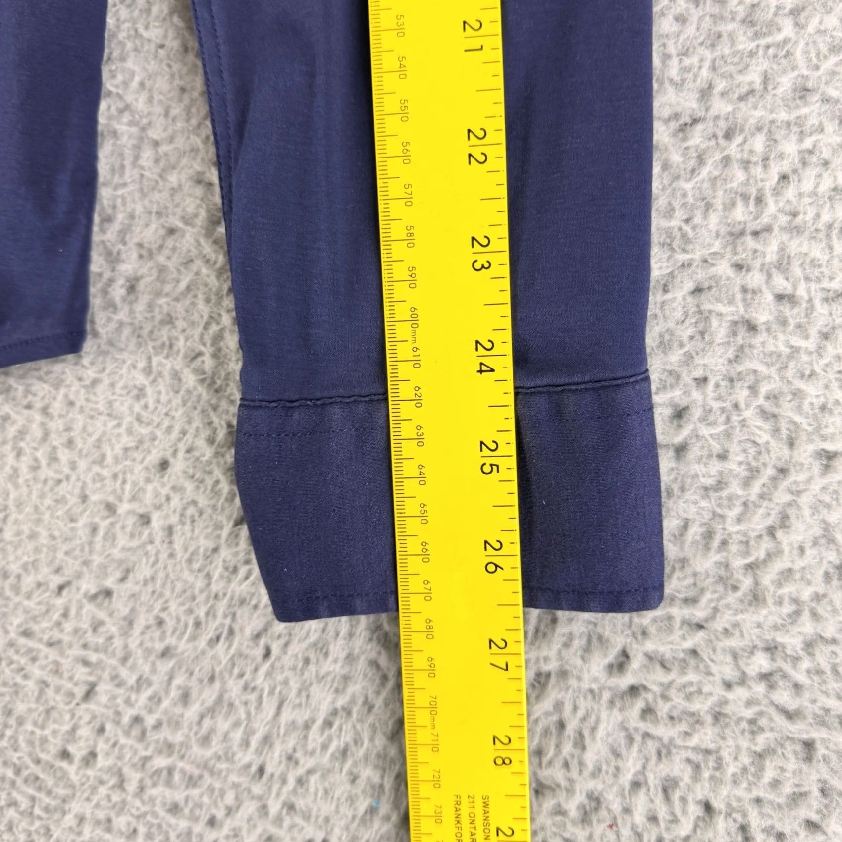 Vintage Buttercloth Button-Up Shirt Men L Blue Long Sleeve Knit Regular Fit Cotton Size US L / EU 52-54 / 3 - 7 Thumbnail