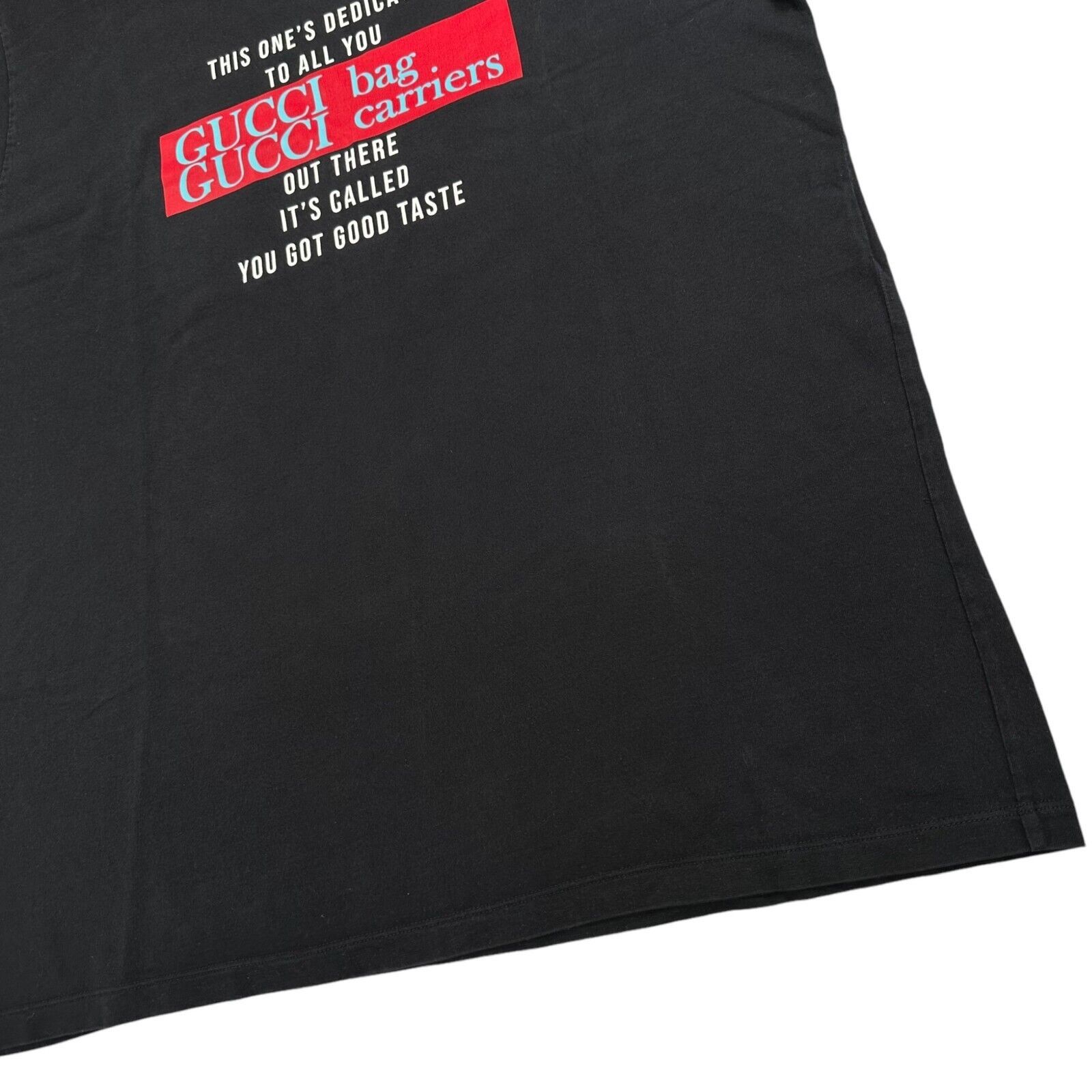 Gucci Gucci T-Shirt Size L Black Gucci Bag Carriers Graphic Print Size US L / EU 52-54 / 3 - 8 Thumbnail