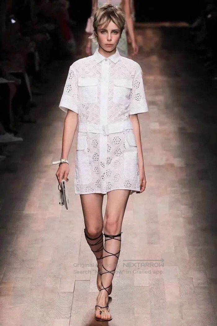 Valentino Valentino White lace jumpsuit Size 39" - 1 Thumbnail