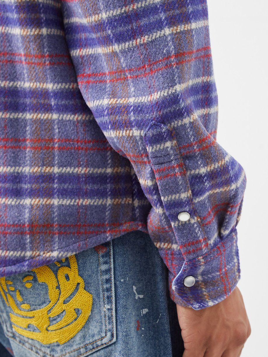 Billionaire Boys Club bbc flannel heavy shirt Size US XL / EU 56 / 4 - 10 Thumbnail