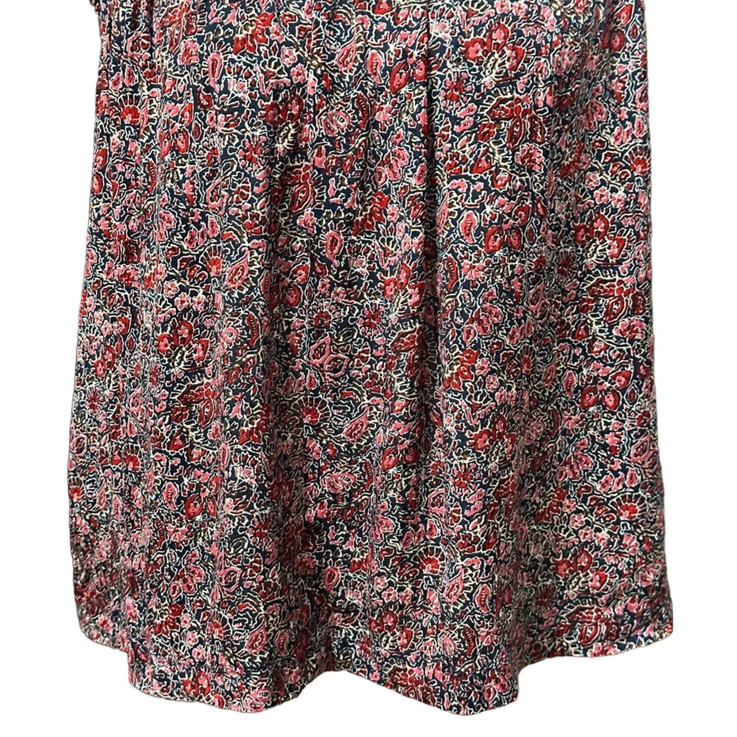 Treasure & Bond Treasure & Bond Ruffled Blouse Smocked Floral Multicolor S Size S / US 4 / IT 40 - 4 Thumbnail