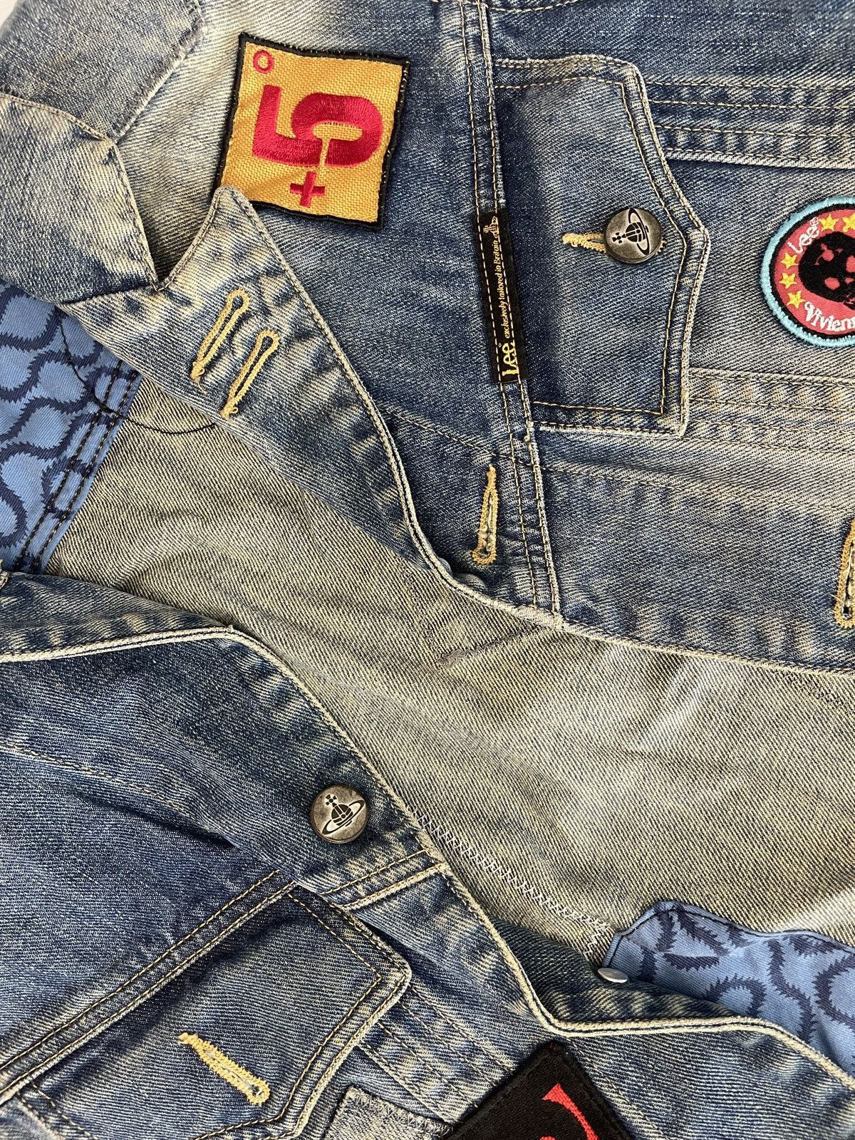 Lee × Vivienne Westwood Vivienne Westwood Anglomania x Lee Punk Denim Vest Size US S / EU 44-46 / 1 - 4 Thumbnail