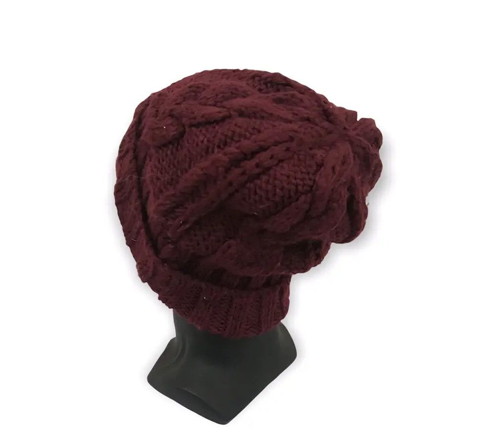Japanese Brand Japanese Brand Plain Beanie Hat Size ONE SIZE - 3 Thumbnail