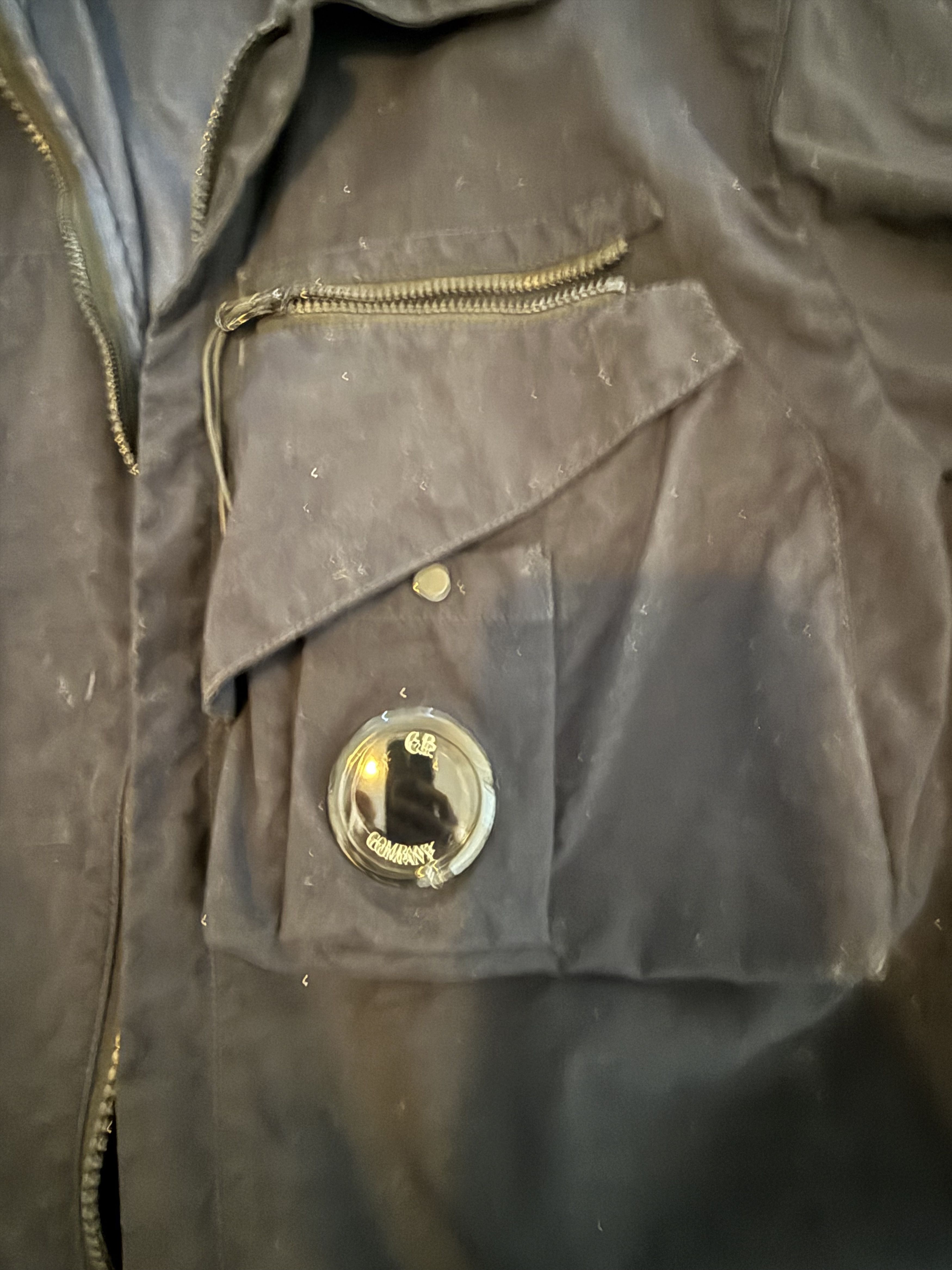 C.P. Company Taylon P garment-dyed utility jacket. Size US S / EU 44-46 / 1 - 2 Thumbnail