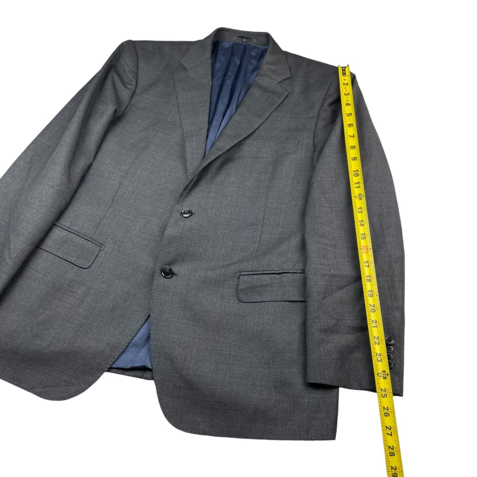 Suitsupply SuitSupply Men's Vitale Barberis Wool 2-Button Surgeons Cuff Size 46R - 10 Thumbnail