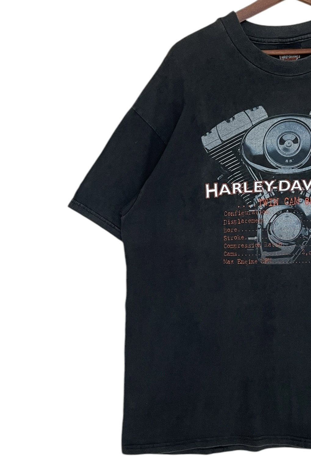 Harley Davidson × Vintage Vintage Brand Harley Davidson Made in Usa T-shirt 2000s Size US XL / EU 56 / 4 - 5 Thumbnail