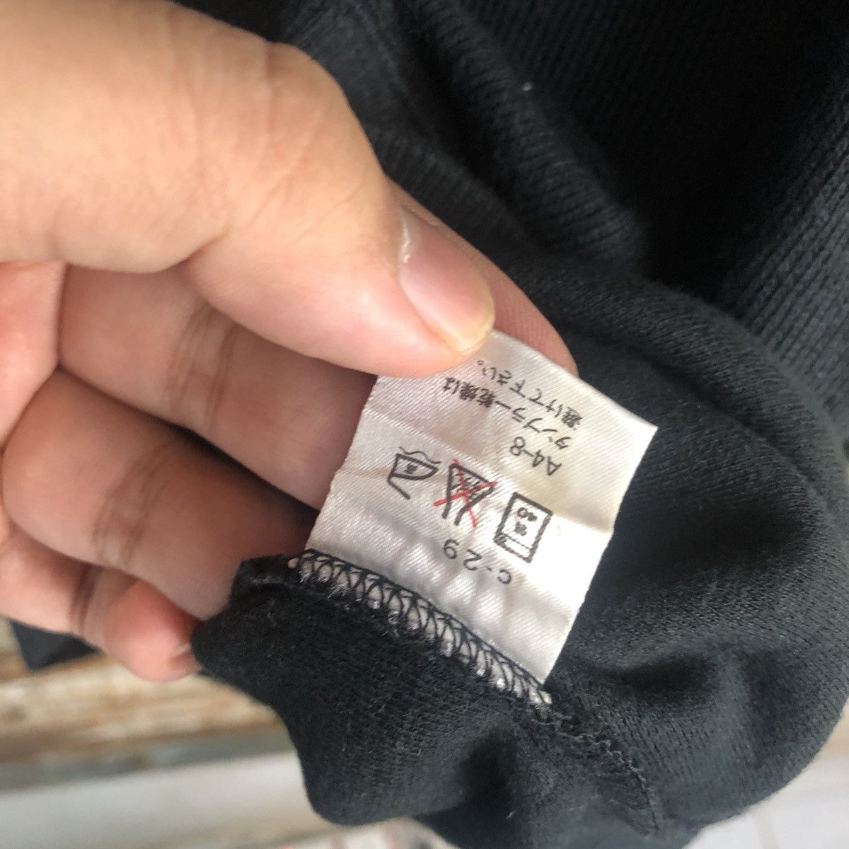 Homespun Knitwear × Japanese Brand Japanese Brand Black Knitwear #A1988 Size US S / EU 44-46 / 1 - 11 Thumbnail