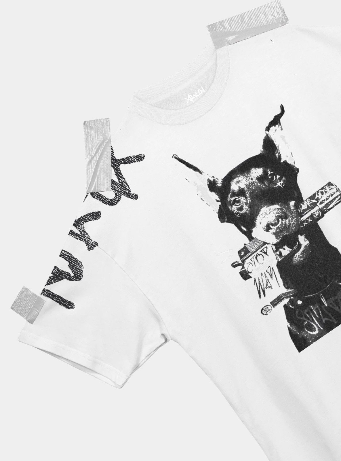 Designer × Vintage Xrylon- Stop War Premium Tee Size US L / EU 52-54 / 3 - 3 Thumbnail