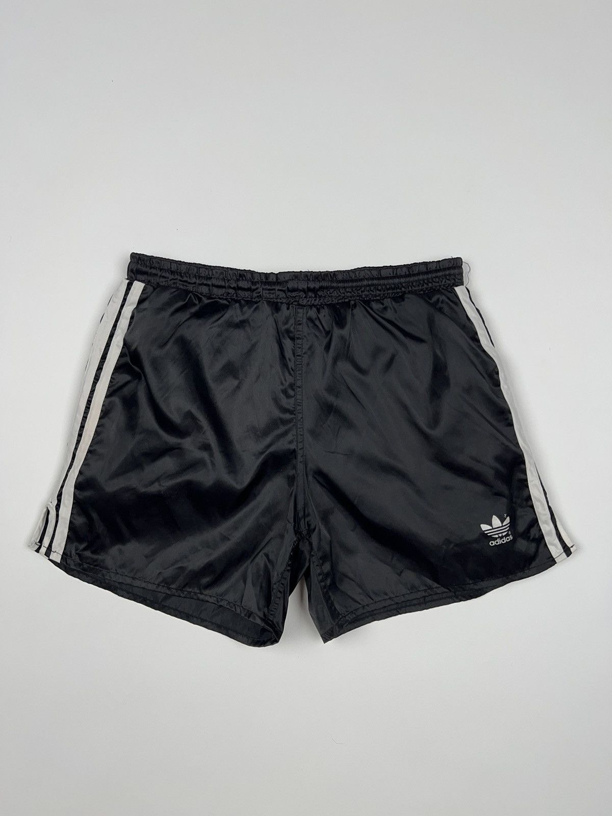 Adidas vintage shorts nylon on sale