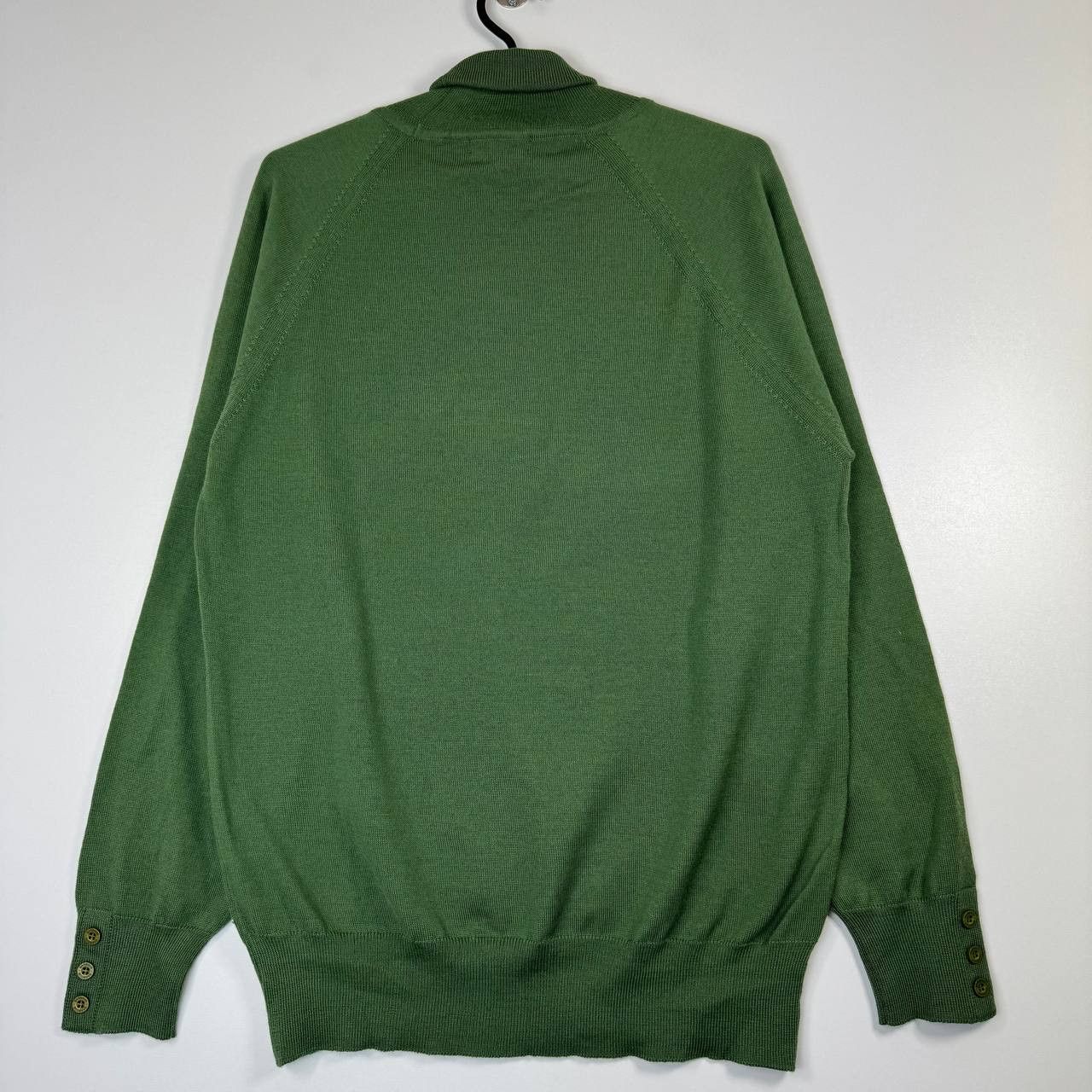 Barbour Barbour Merino Wool Roll Neck Sweater Green Womens L Size L / US 10 / IT 46 - 10 Thumbnail