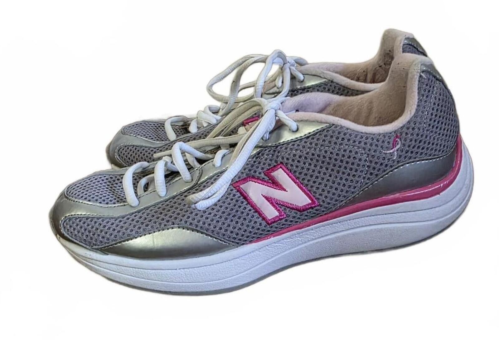 New Balance New Balance Gray Pink 1442 Walking Shoes Womend Size 7.5 US Size US 7.5 / IT 37.5 - 3 Thumbnail