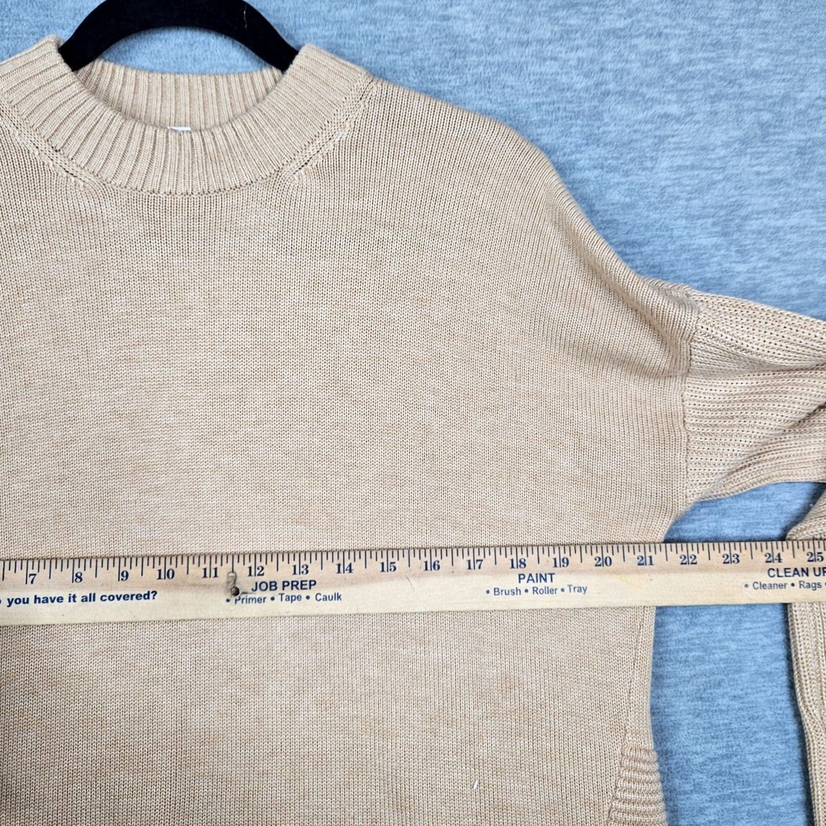 Lululemon Lululemon Women's Sweater Crew Neck Long Sleeve Tan Brown Cashmere Acrylic Nylon Viscose Knit Logo Size M/L Regular Pullover All Seasons Modern Casual Size M / US 6-8 / IT 42-44 - 3 Thumbnail