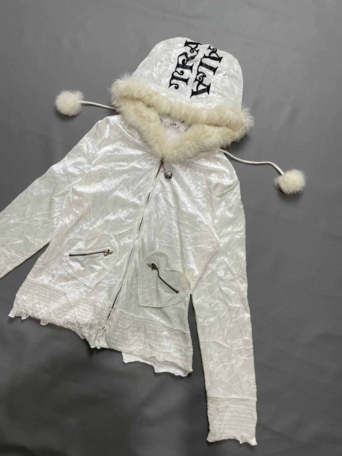 Hysteric Glamour Tralala-Trilili Y2k Fur Zip hoodie Size S / US 4 / IT 40 - 3 Thumbnail