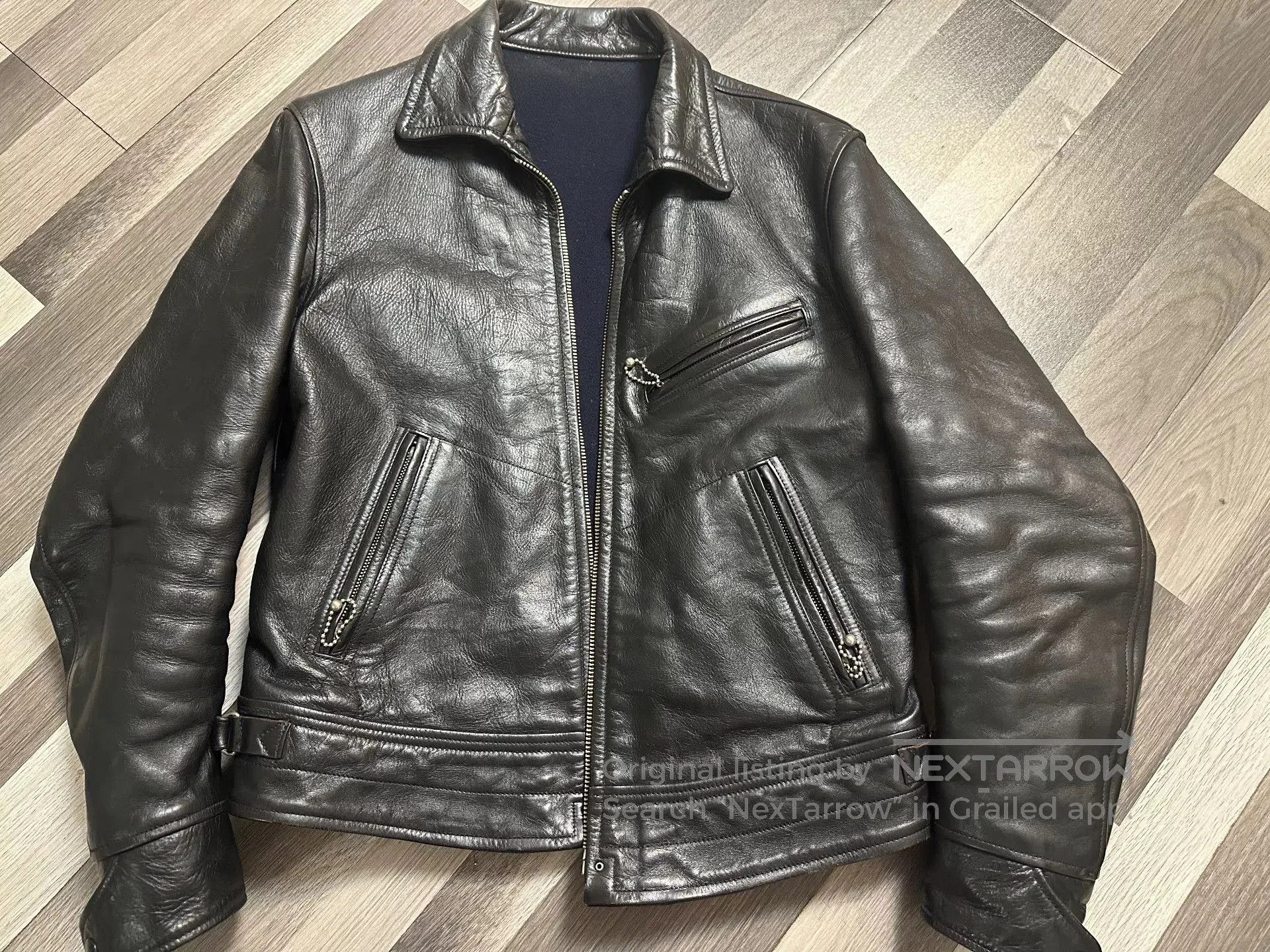 Freewheelers Freewheelers Leather Jacket Classic Style. Size US XXL / EU 58 / 5 - 1 Thumbnail