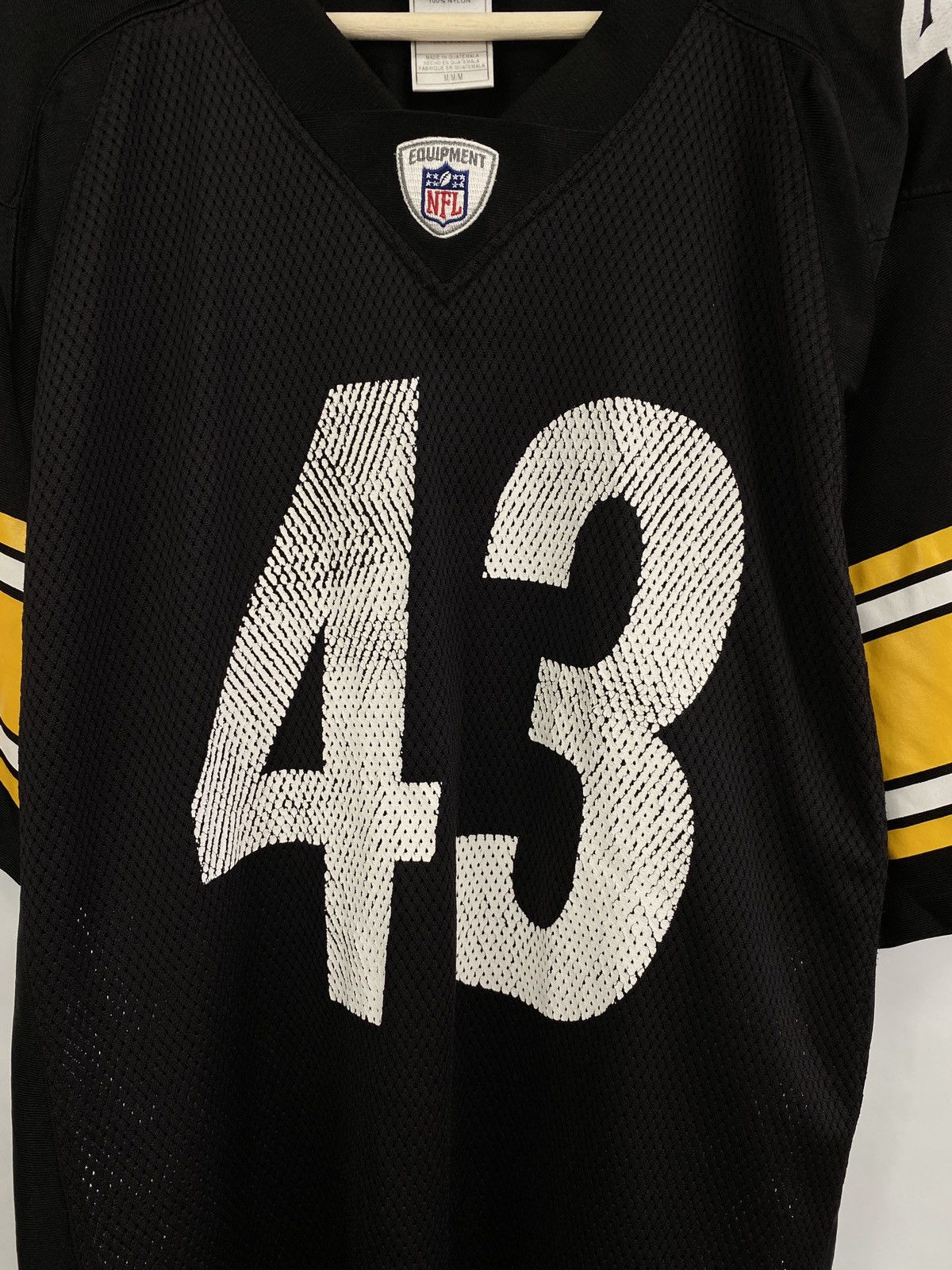 Reebok 🇺🇸 Vintage Y2K NFL Equipment Reebok Polamalu Football Jersey Size US M / EU 48-50 / 2 - 4 Thumbnail