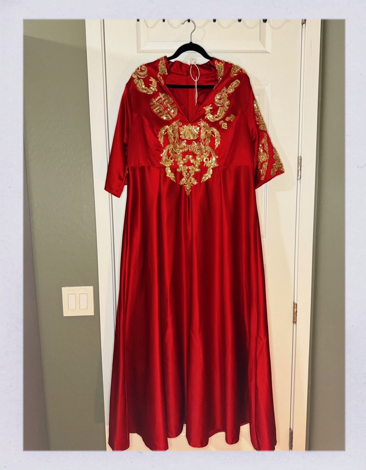 Other Traditional Chinese Wedding Dress – Size XXXXXL (New) Size 4XL / US 24-26 - 2 Thumbnail